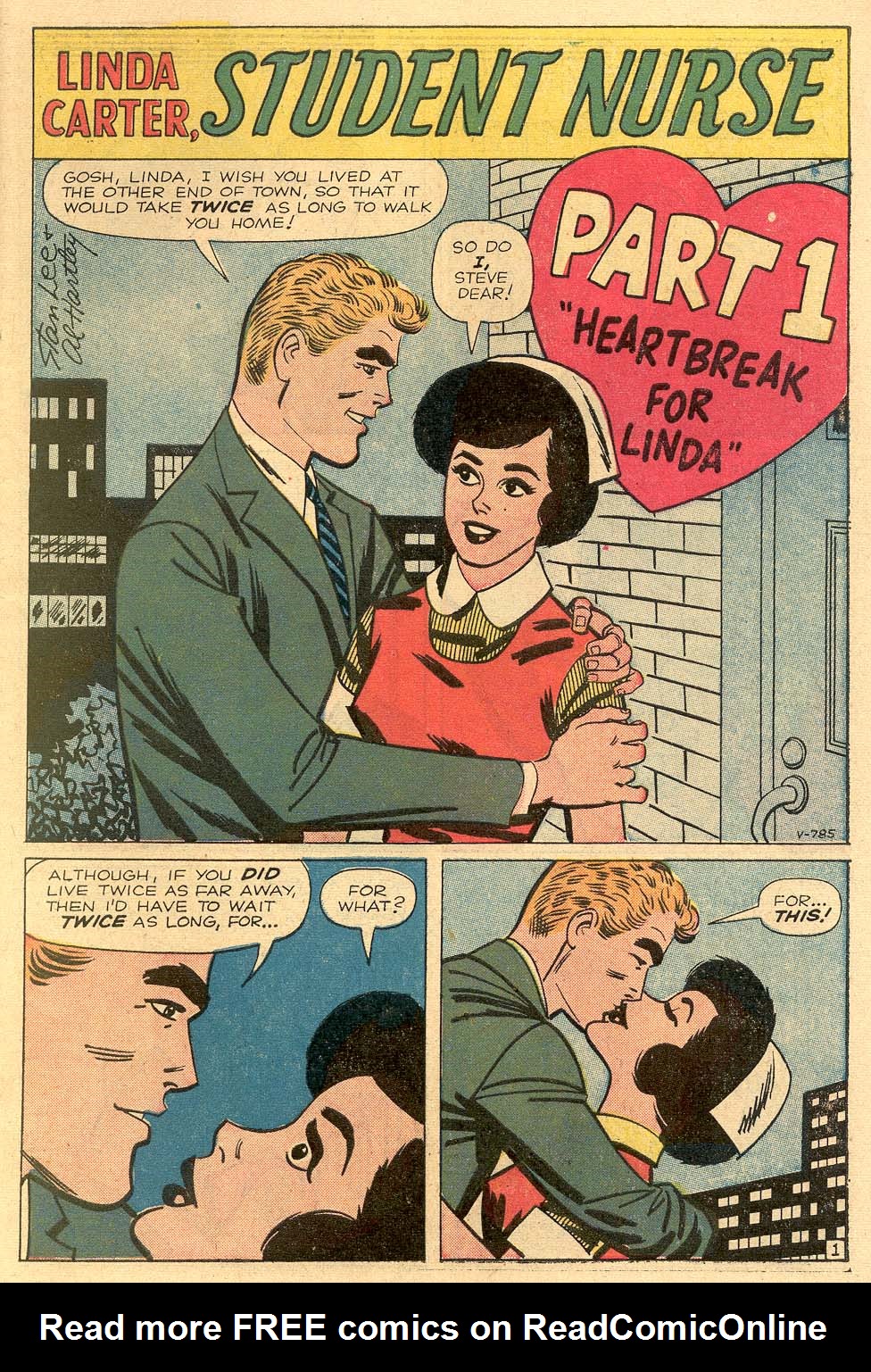 Read online Linda Carter, Student Nurse comic -  Issue #6 - 2