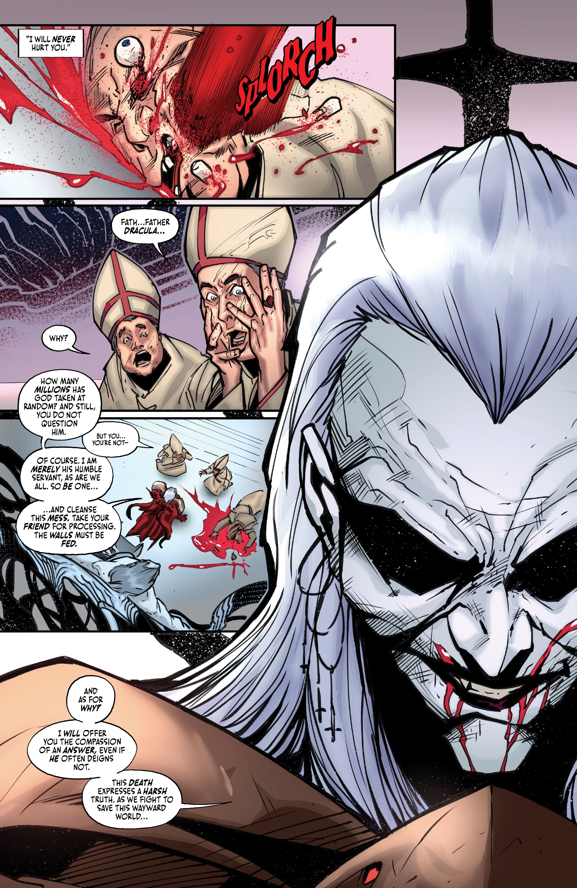 Read online Loaded Bible: Blood Of My Blood comic -  Issue #1 - 21