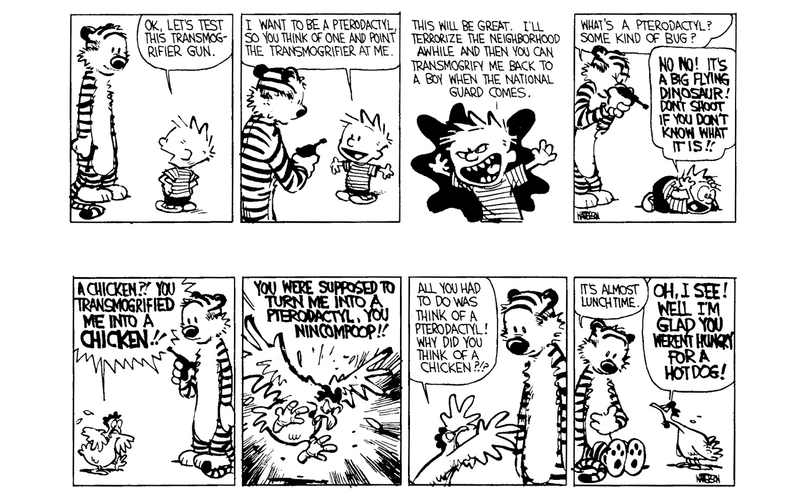 Calvin and Hobbes issue 3 - Page 156