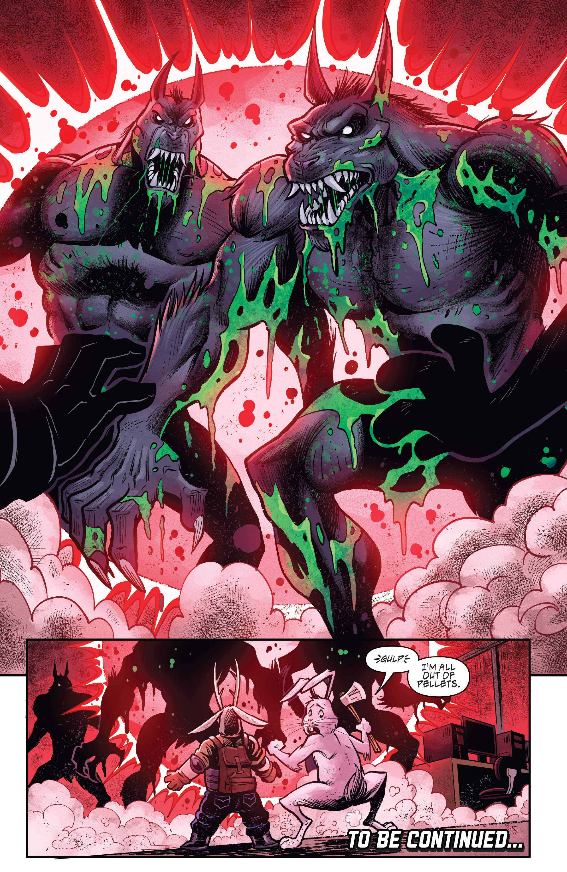 Read online Man Goat & the Bunnyman: Green Eggs & Blam comic -  Issue #1 - 34