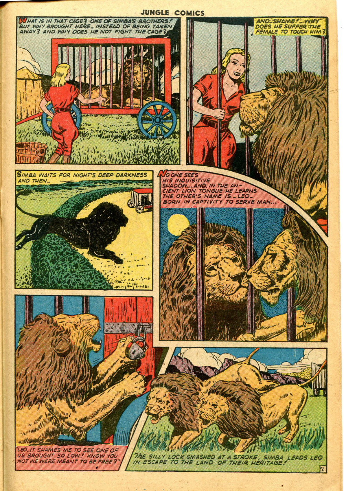 Read online Jungle Comics comic -  Issue #67 - 39