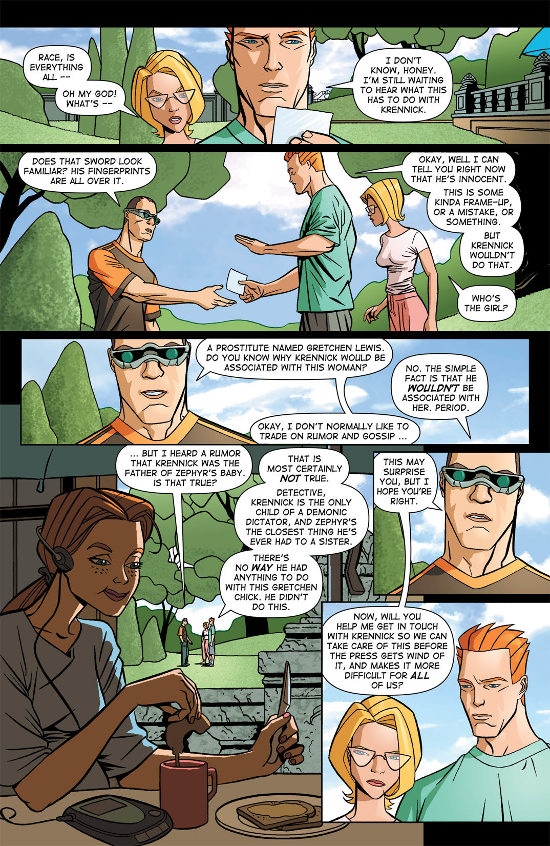Read online Noble Causes (2004) comic -  Issue #1 - 12