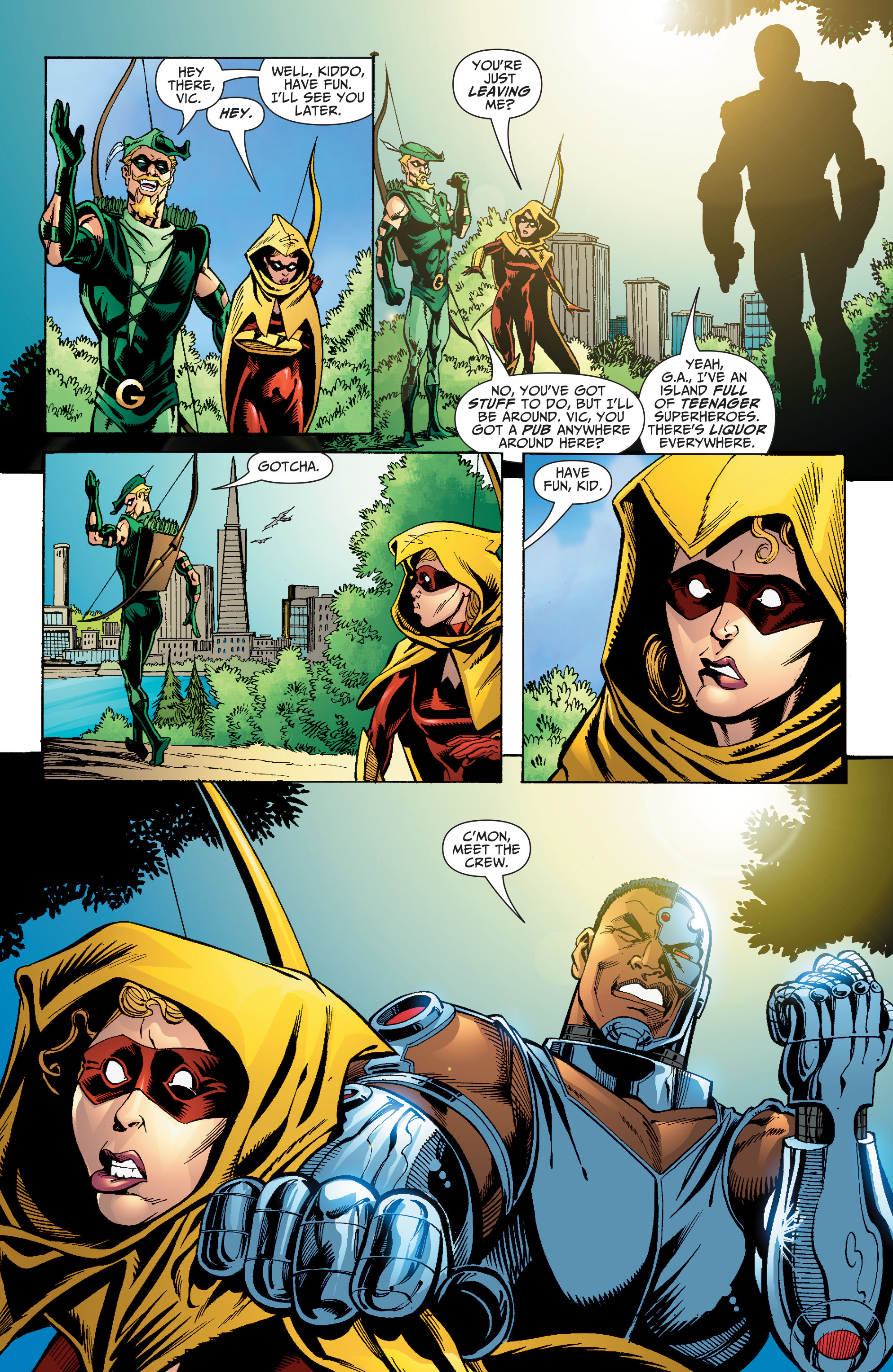 Read online Green Arrow (2001) comic -  Issue #46 - 14