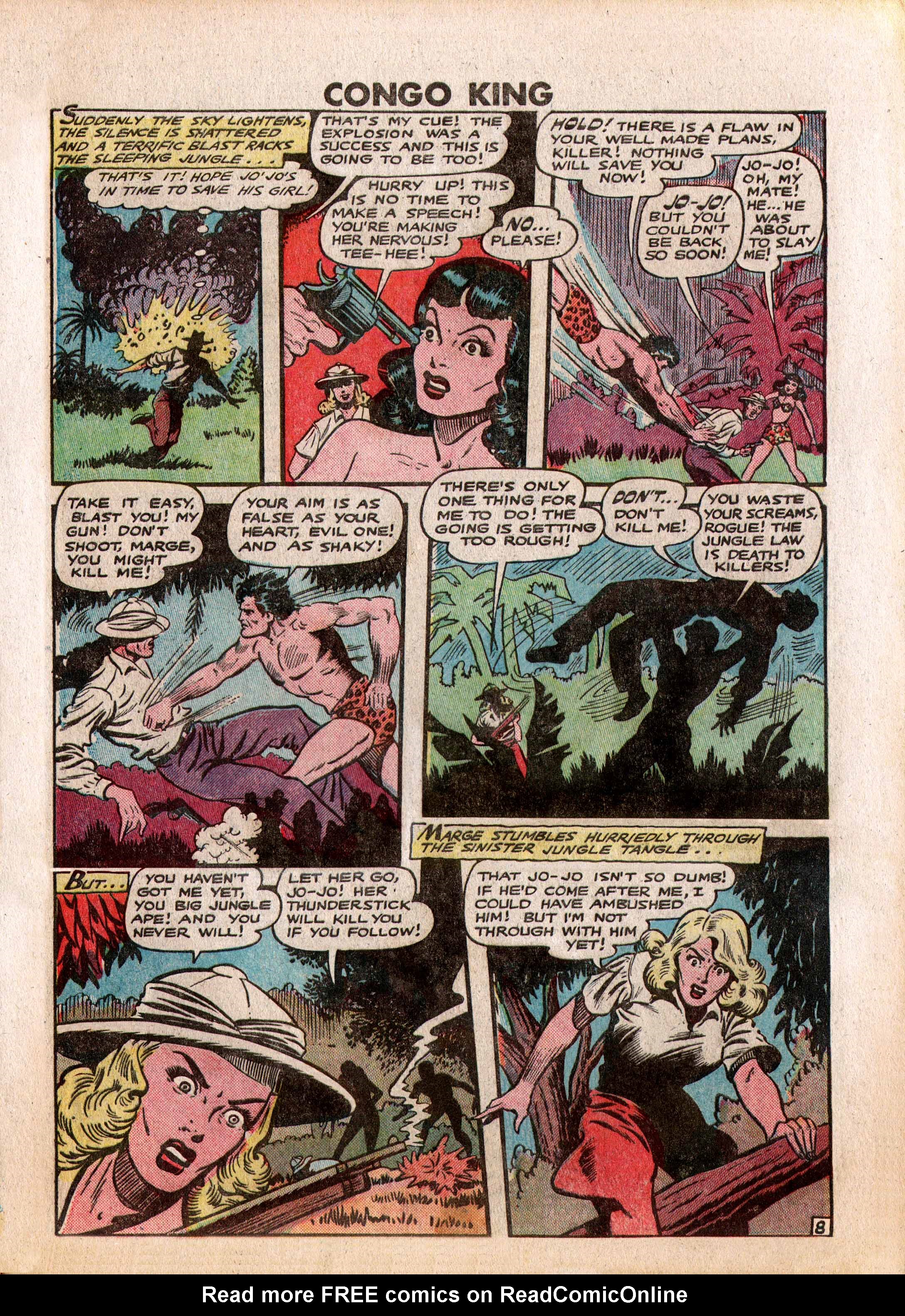 Read online Jo-Jo Congo King comic -  Issue #24 - 9