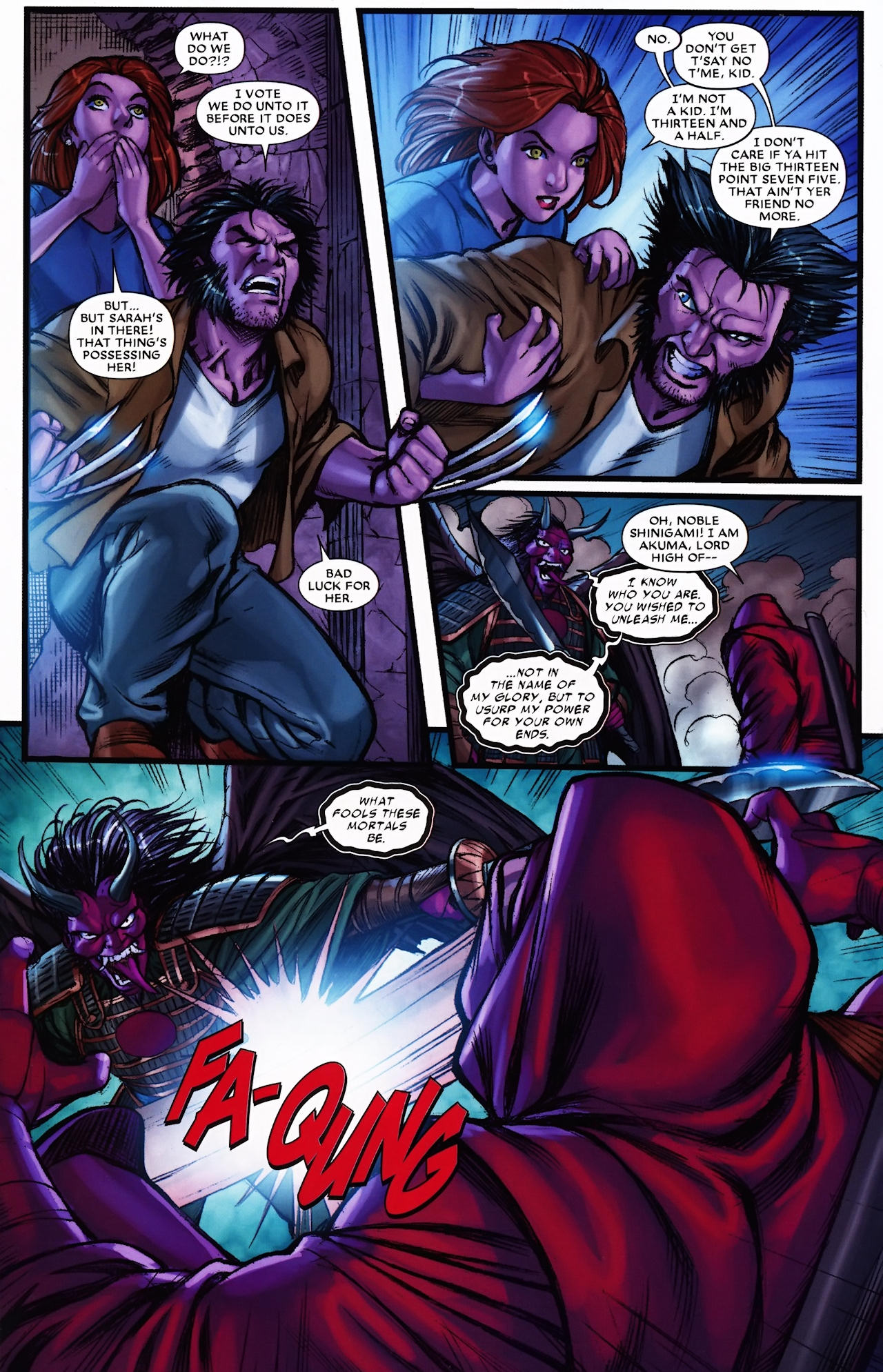 Read online Wolverine: First Class comic -  Issue #14 - 18