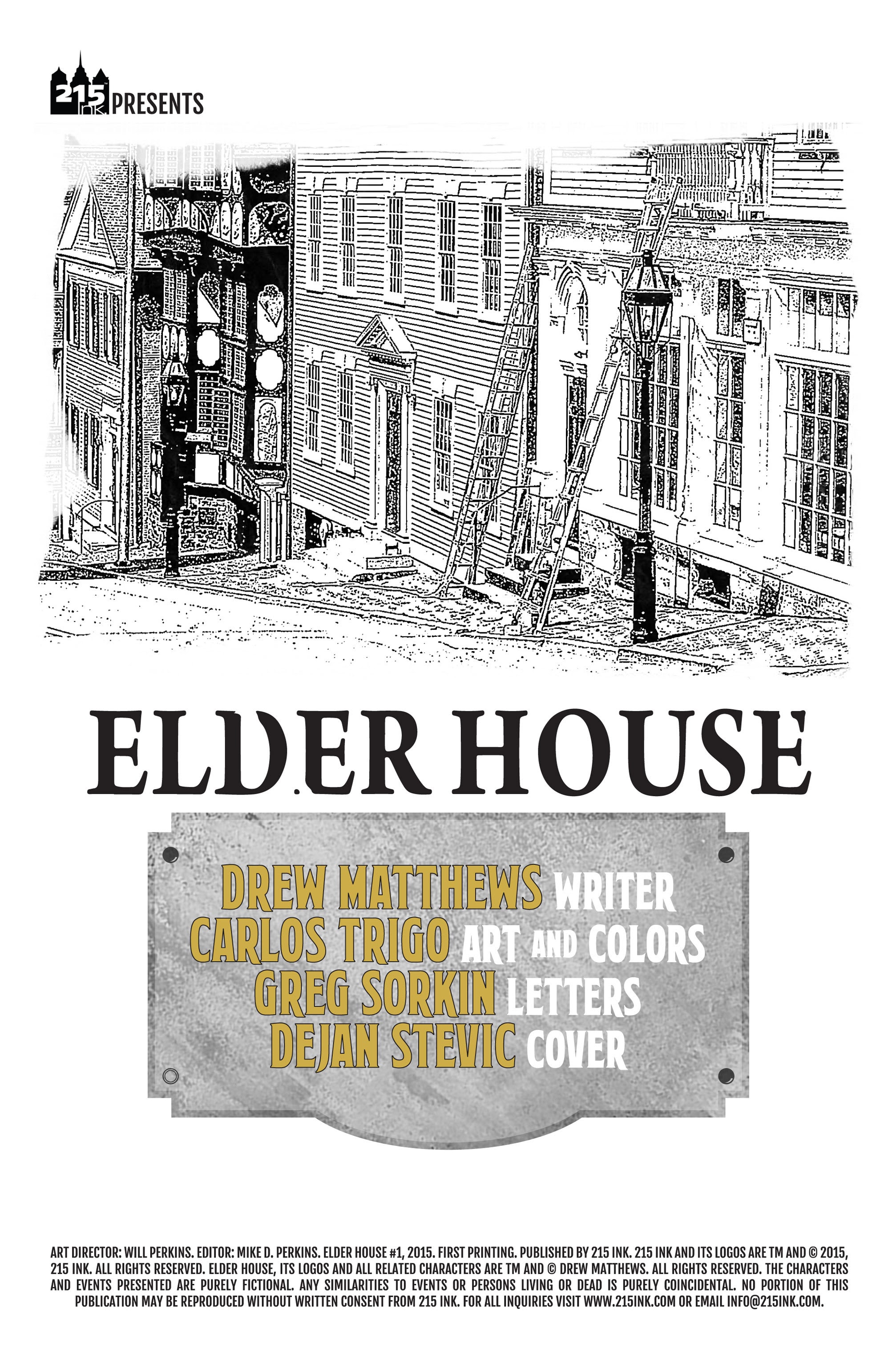 Read online Elder House comic -  Issue #1 - 2