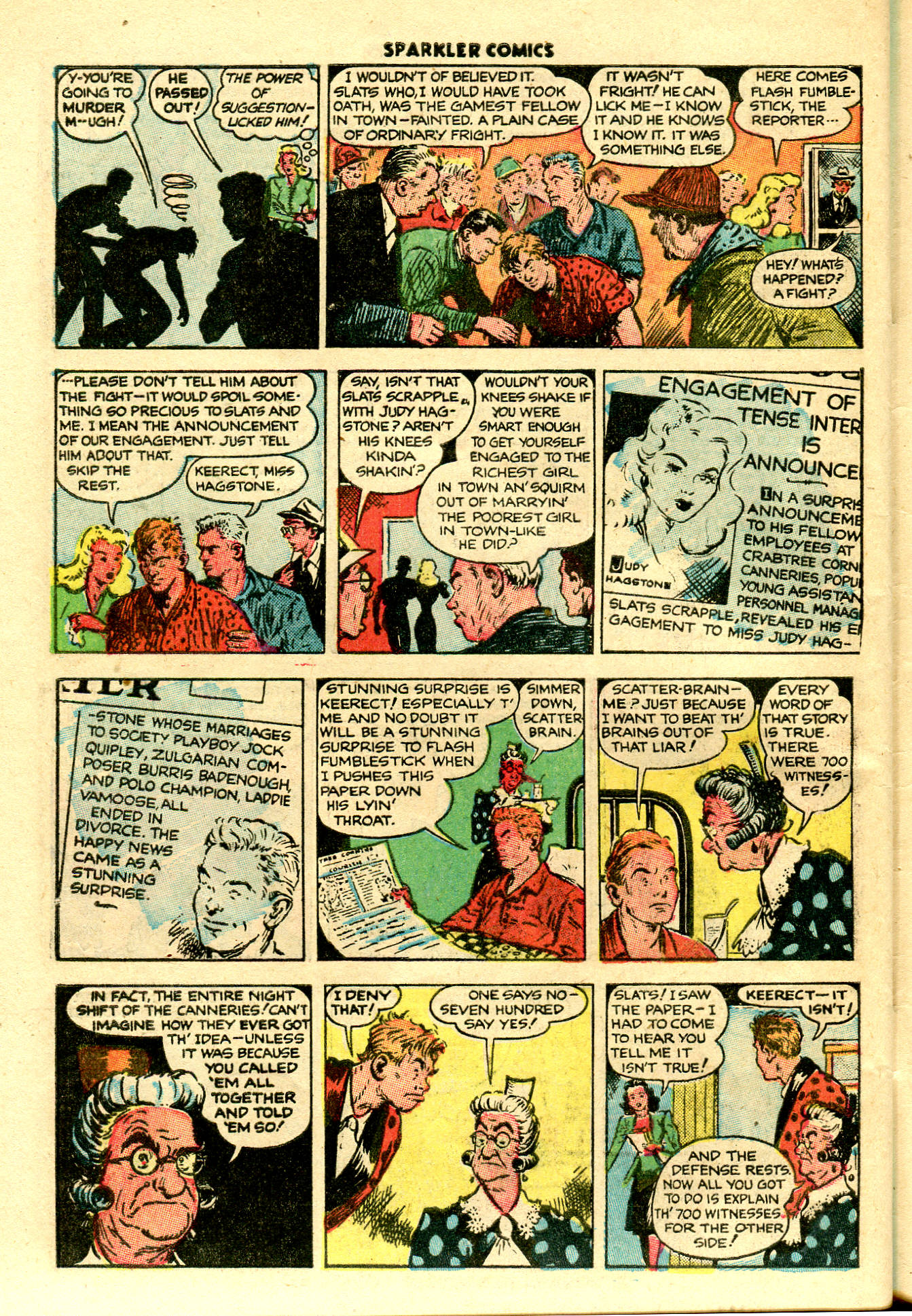 Read online Sparkler Comics comic -  Issue #69 - 42