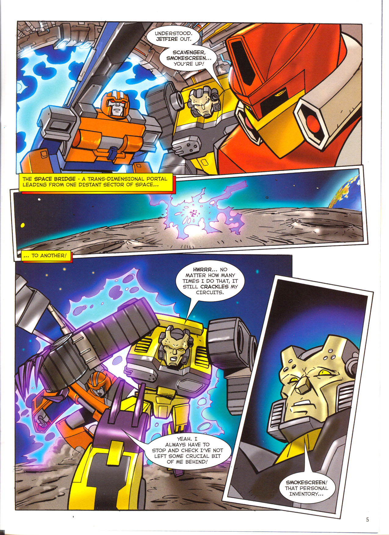 Read online Transformers: Armada (2003) comic -  Issue #6 - 4