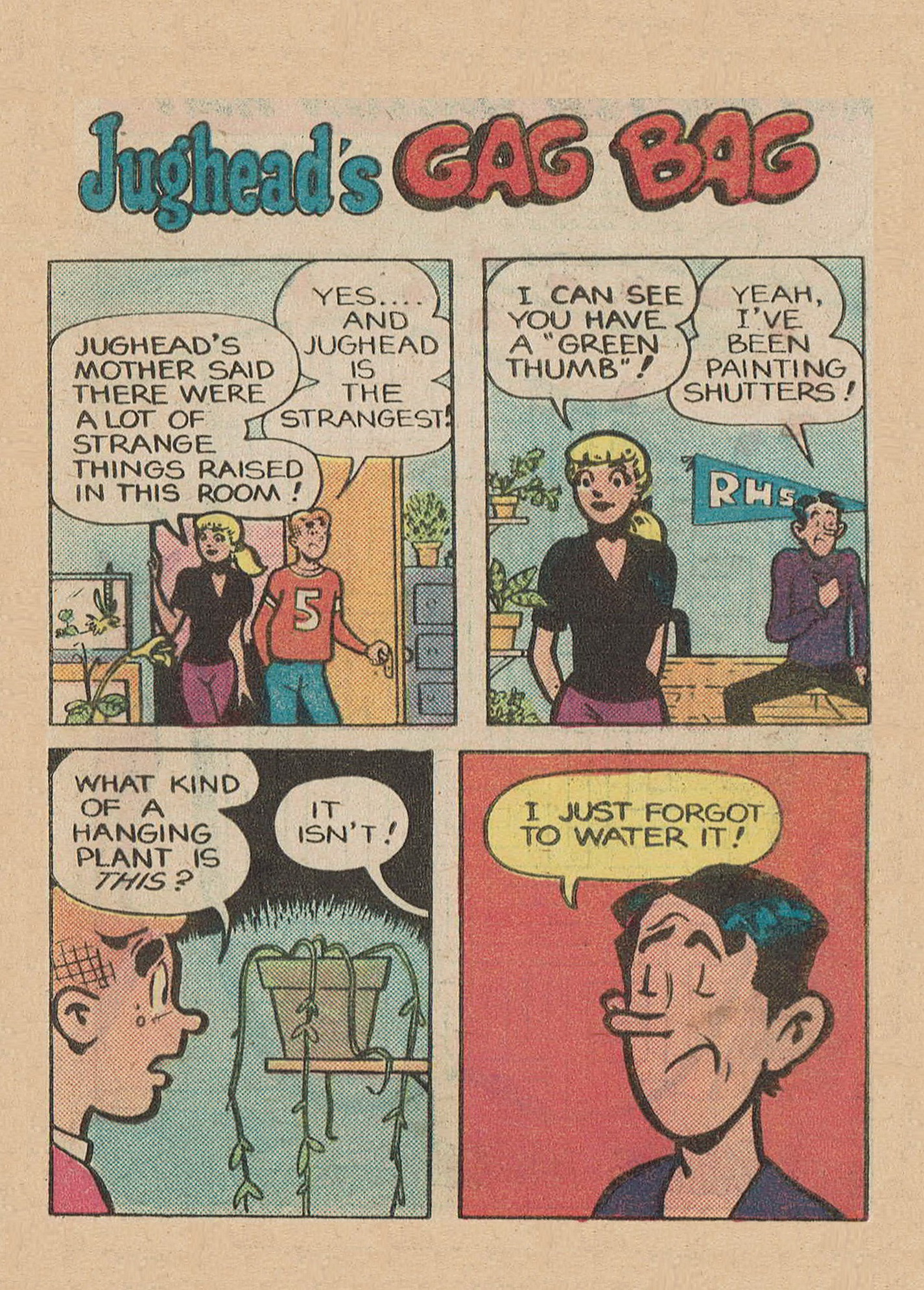 Read online Jughead Jones Comics Digest comic -  Issue #24 - 129