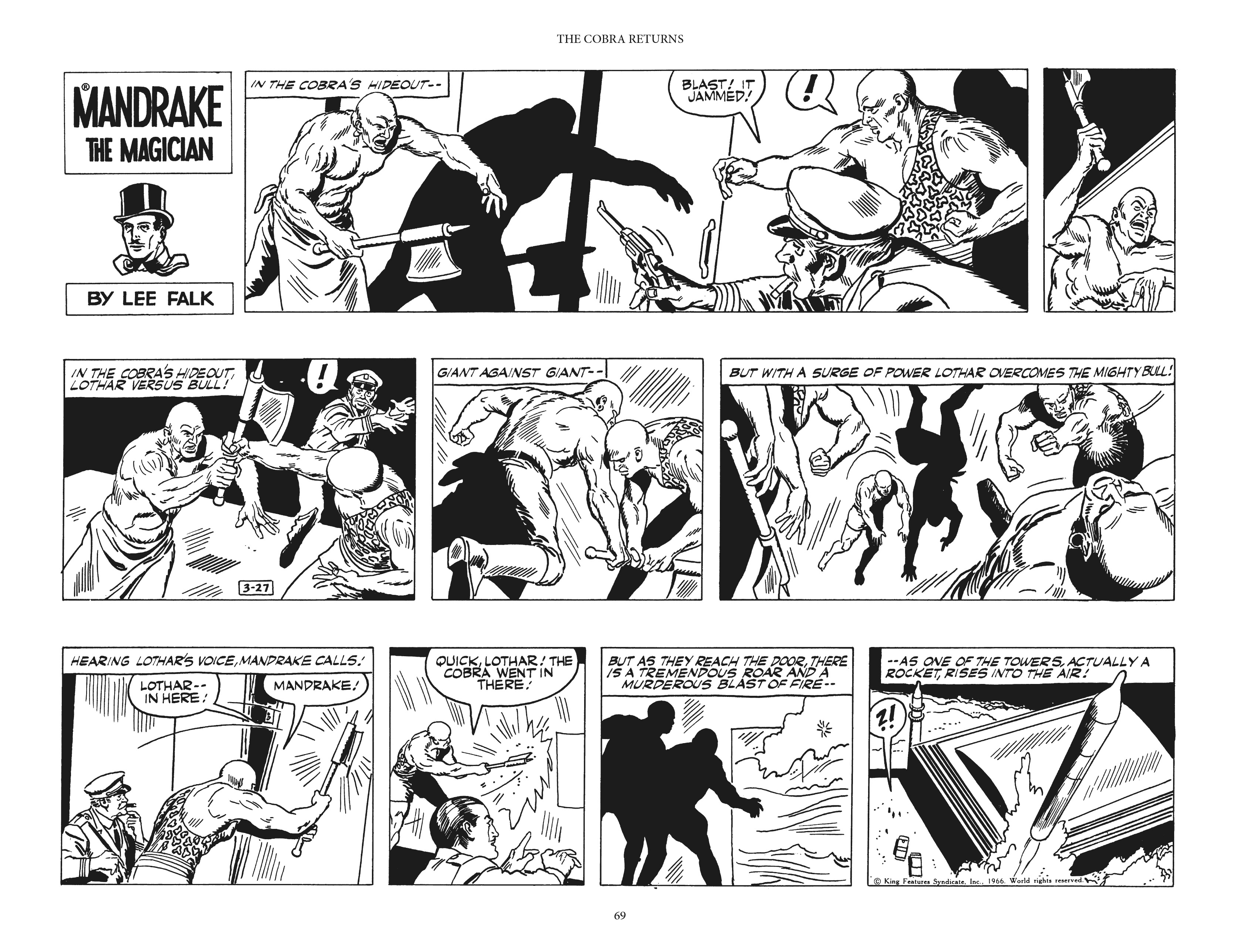 Read online Mandrake the Magician: The Fred Fredricks Sundays comic -  Issue # TPB (Part 1) - 70