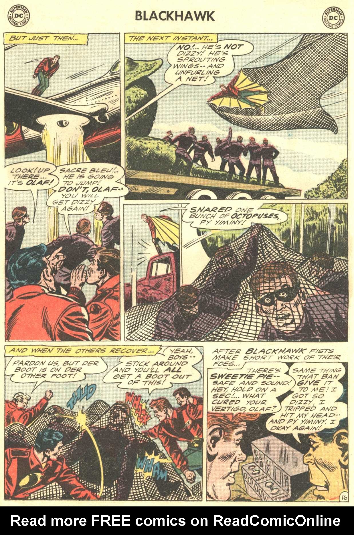 Read online Blackhawk (1957) comic -  Issue #211 - 21