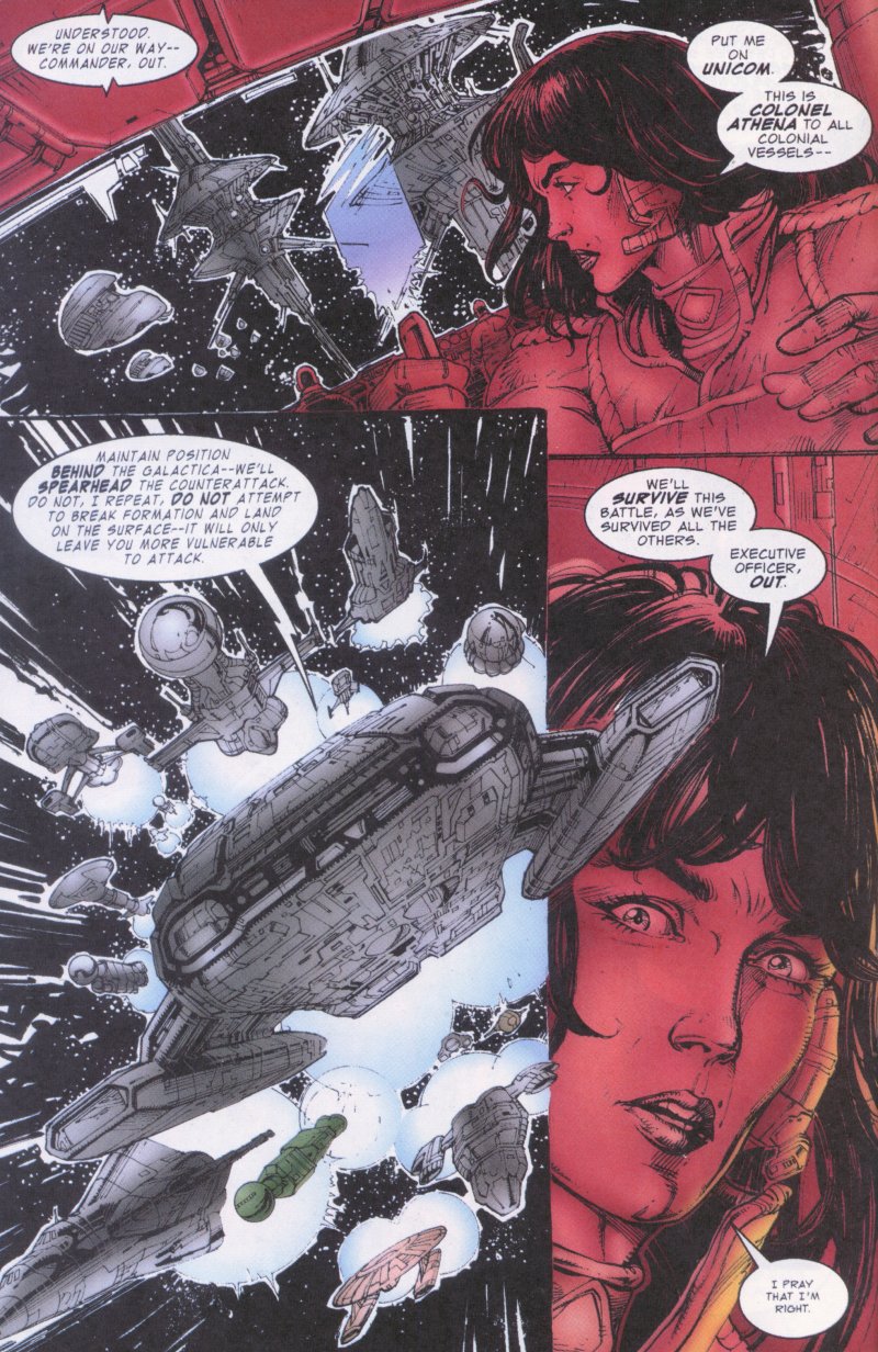 Read online Battlestar Galactica (1995) comic -  Issue #4 - 10