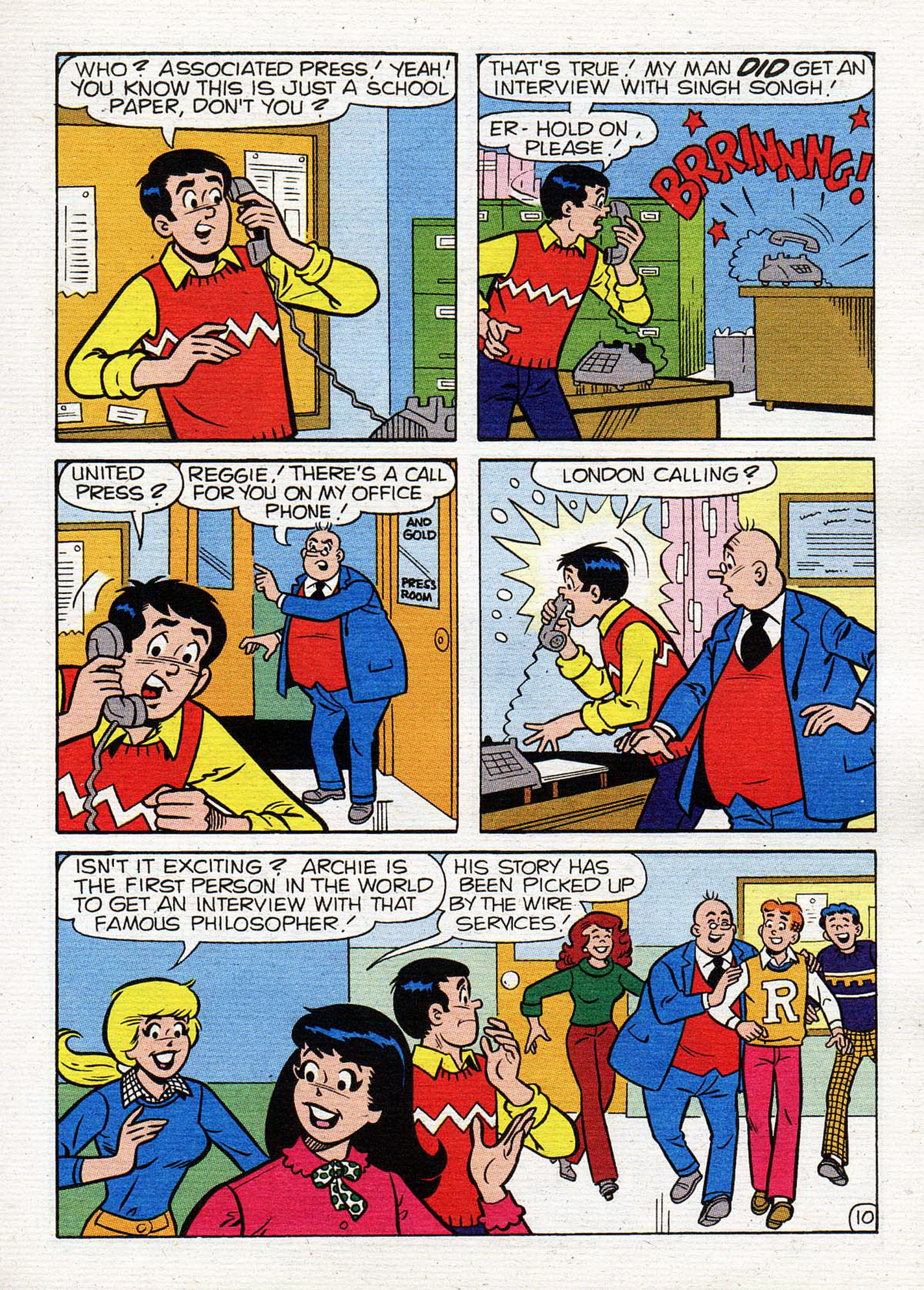 Read online Archie's Pals 'n' Gals Double Digest Magazine comic -  Issue #74 - 79