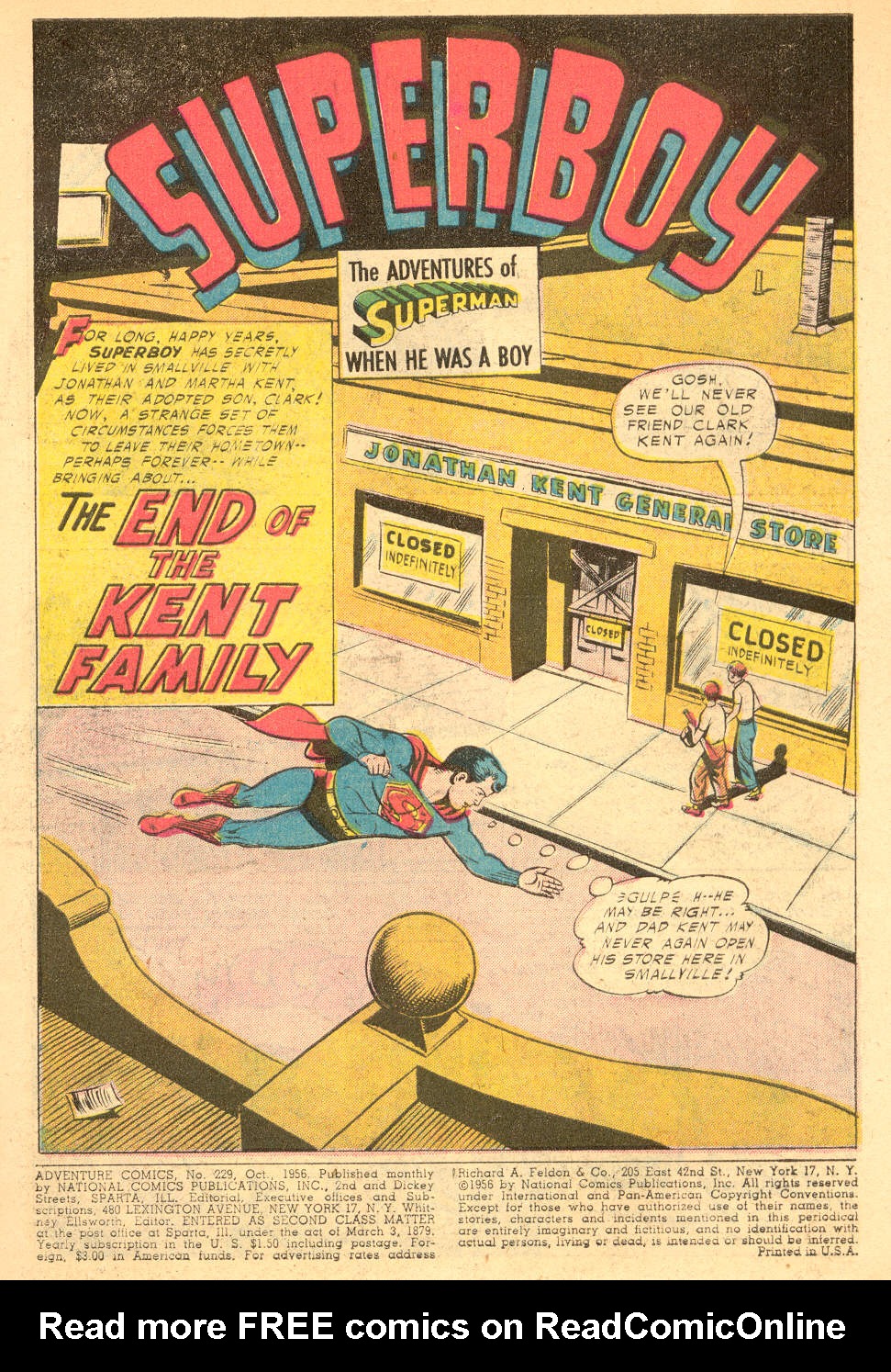 Adventure Comics (1938) issue 229 - Page 3
