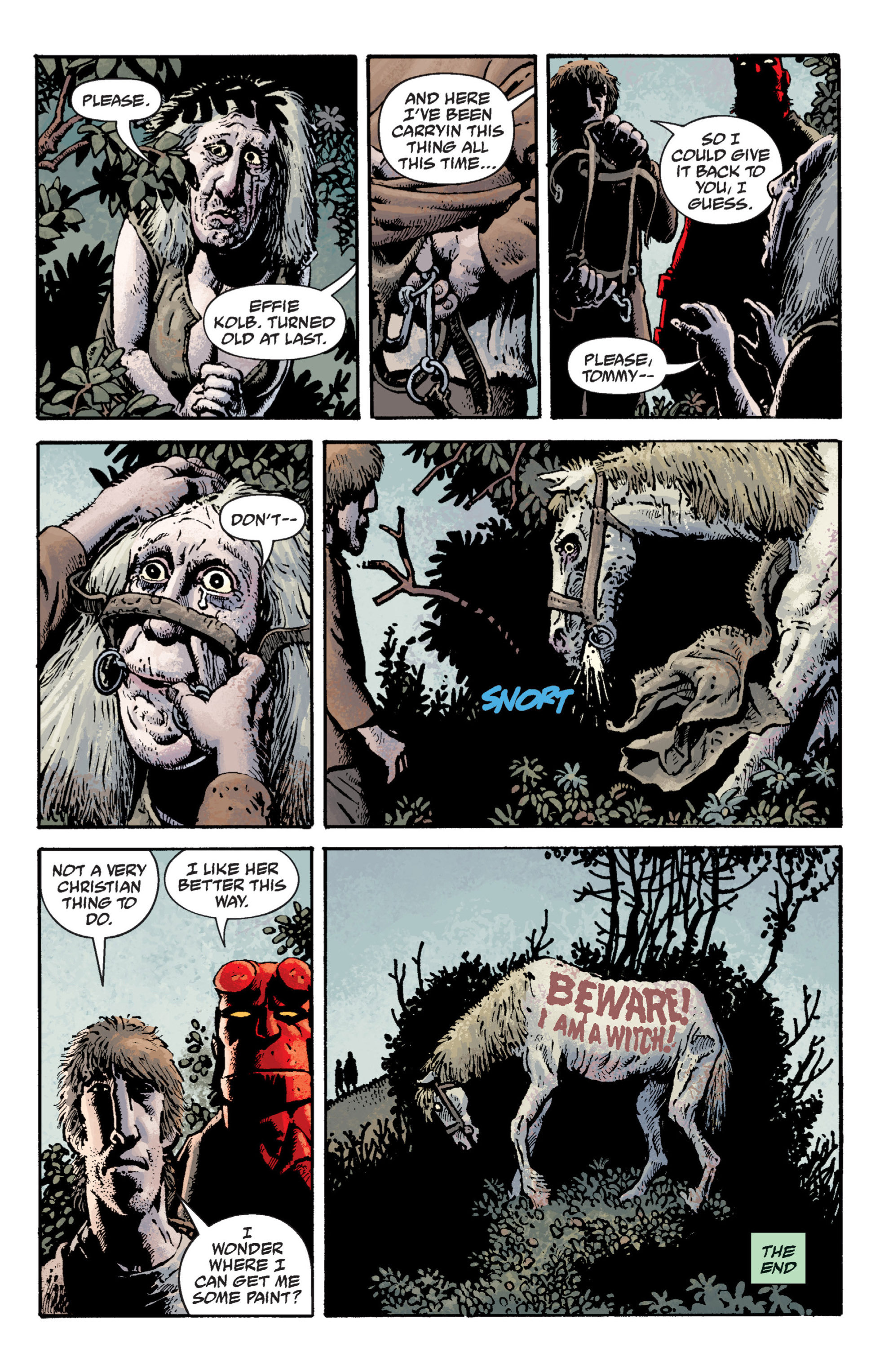 Read online Hellboy comic -  Issue #10 - 81