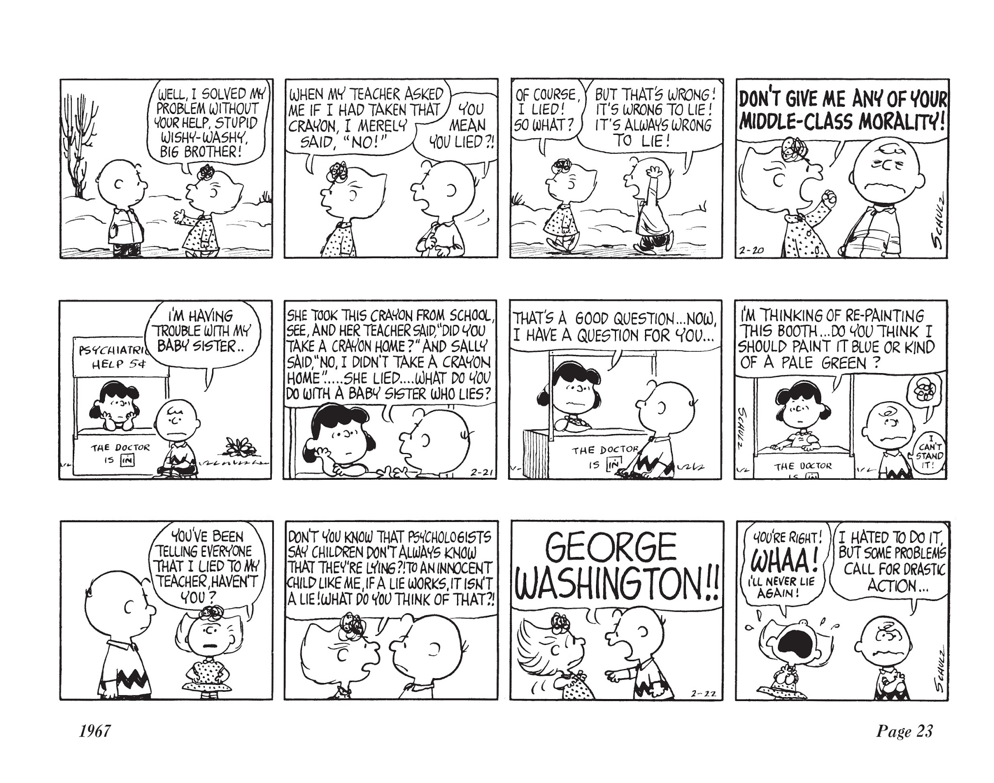 Read online The Complete Peanuts comic -  Issue # TPB 9 - 34