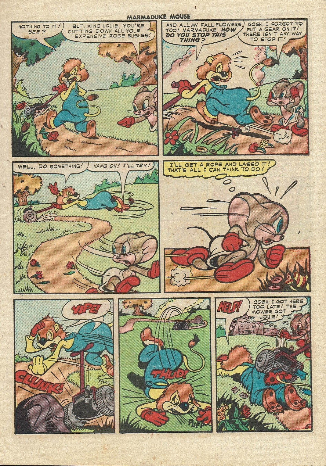 Read online Marmaduke Mouse comic -  Issue #29 - 7