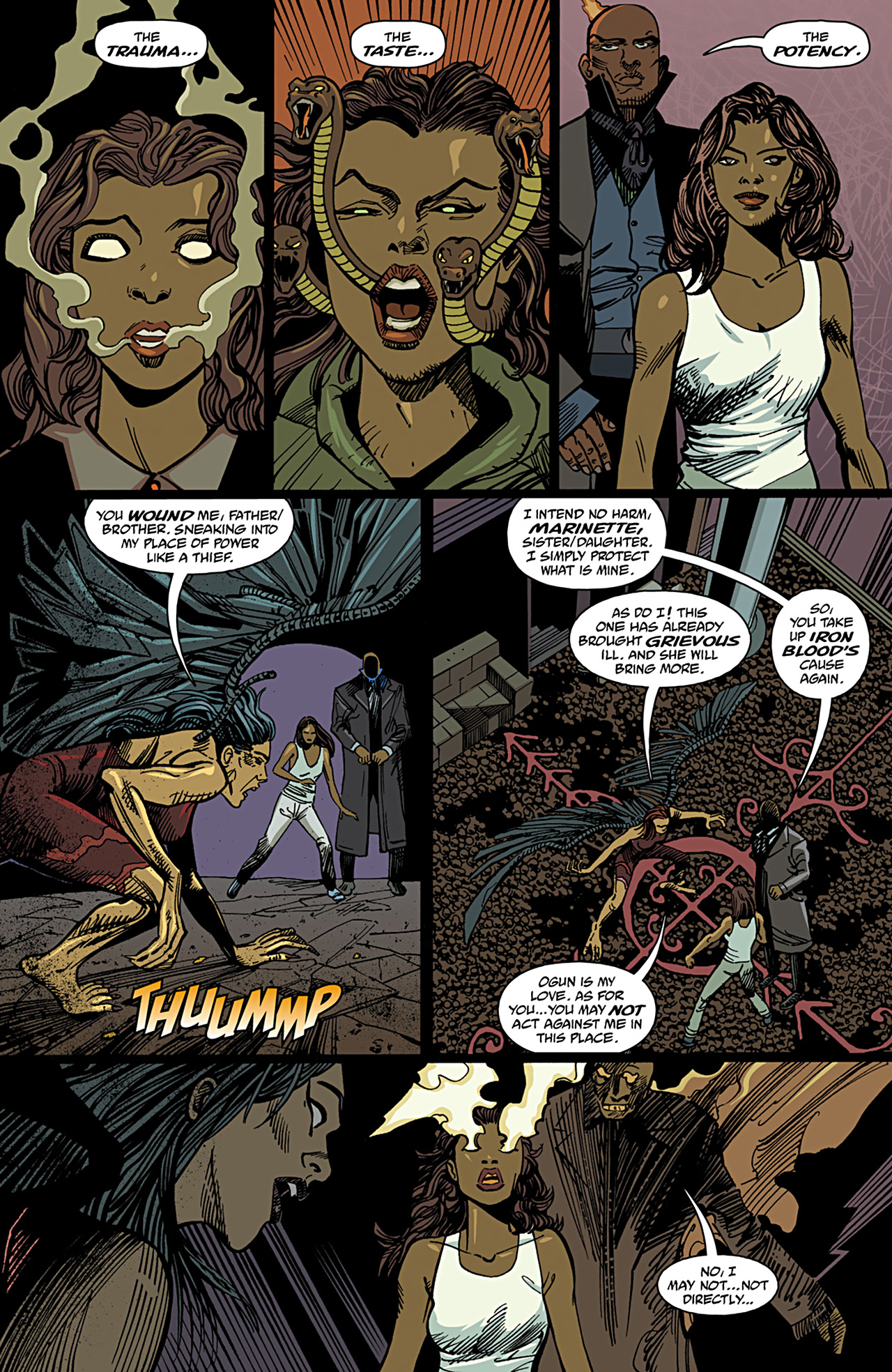 Read online Dominique Laveau: Voodoo Child comic -  Issue #5 - 5