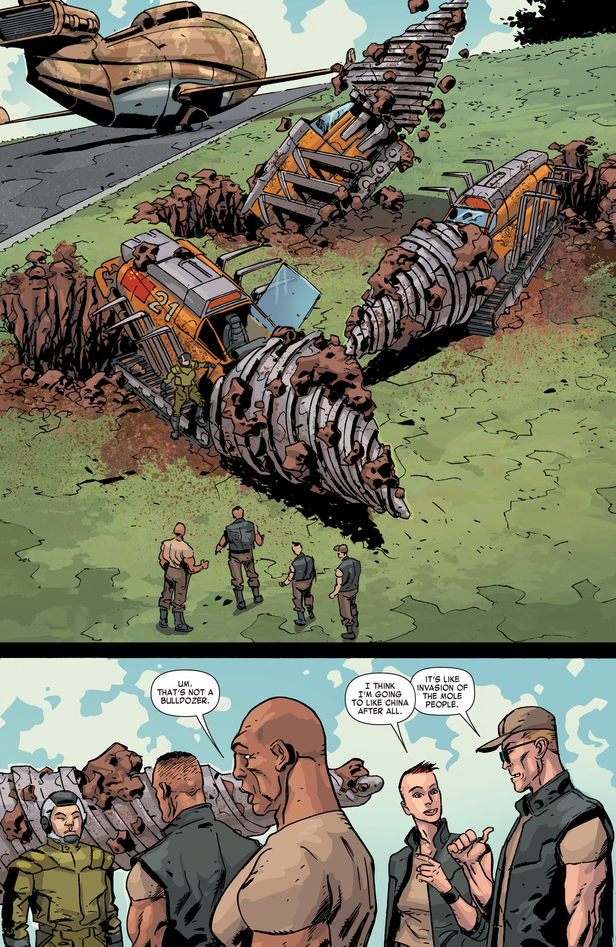 Read online Formic Wars: Burning Earth comic -  Issue #2 - 8