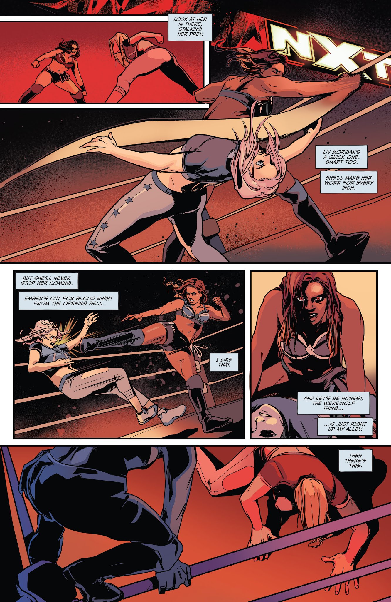 Read online WWE: NXT Takeover - Into the Fire comic -  Issue # Full - 8