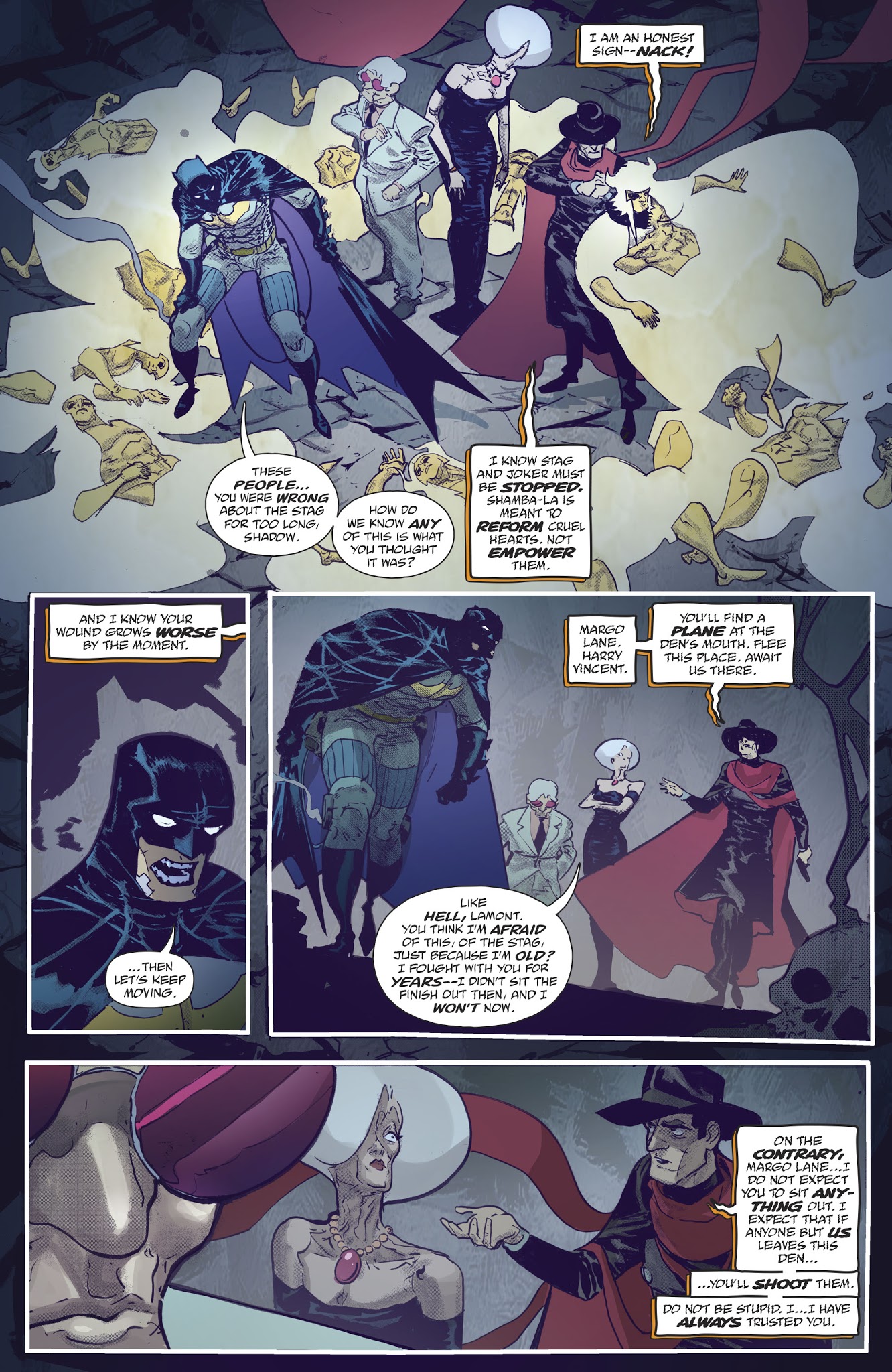 Read online Batman/Shadow comic -  Issue #5 - 22