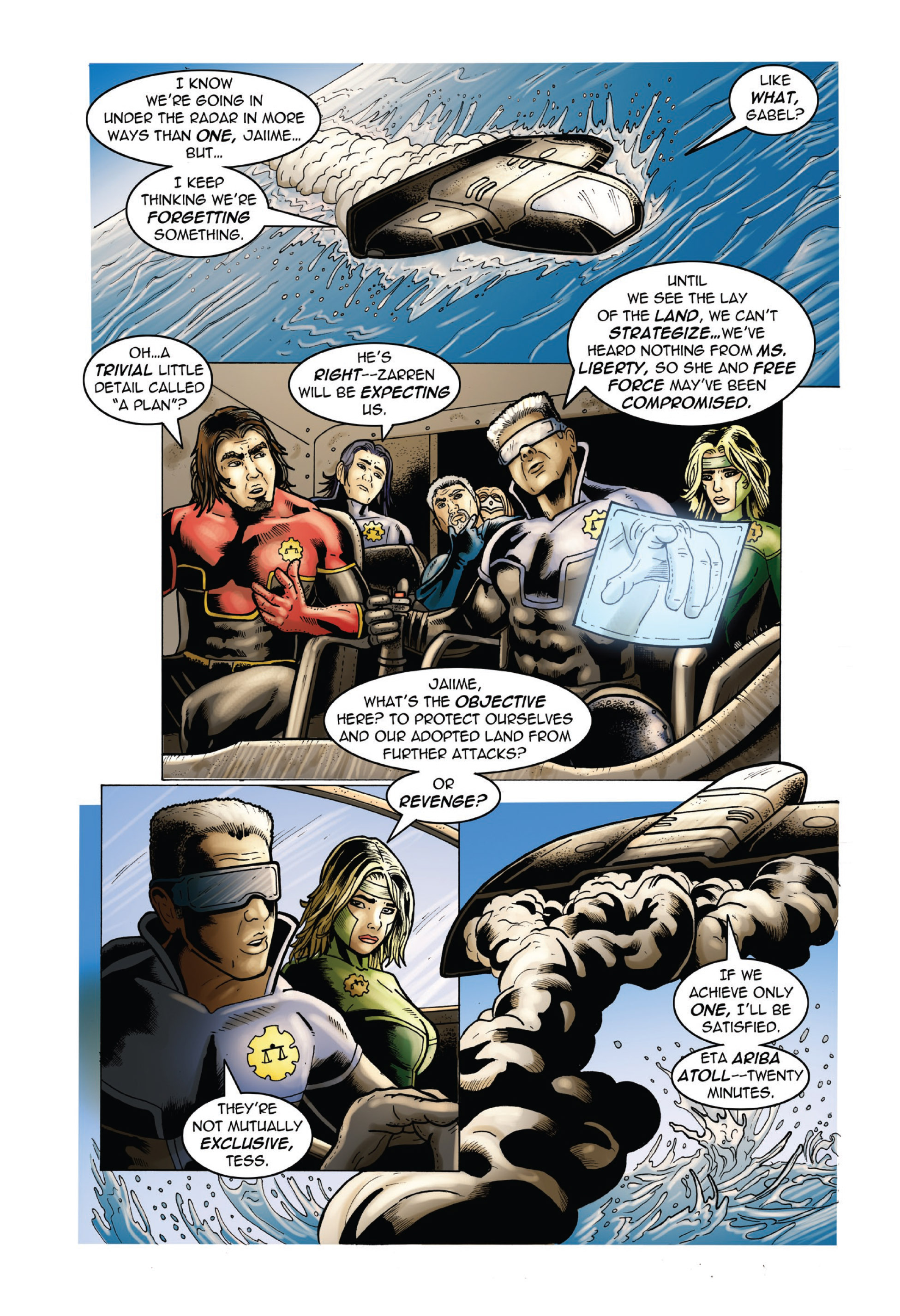 Read online The Justice Machine: Object of Power comic -  Issue # TPB - 24