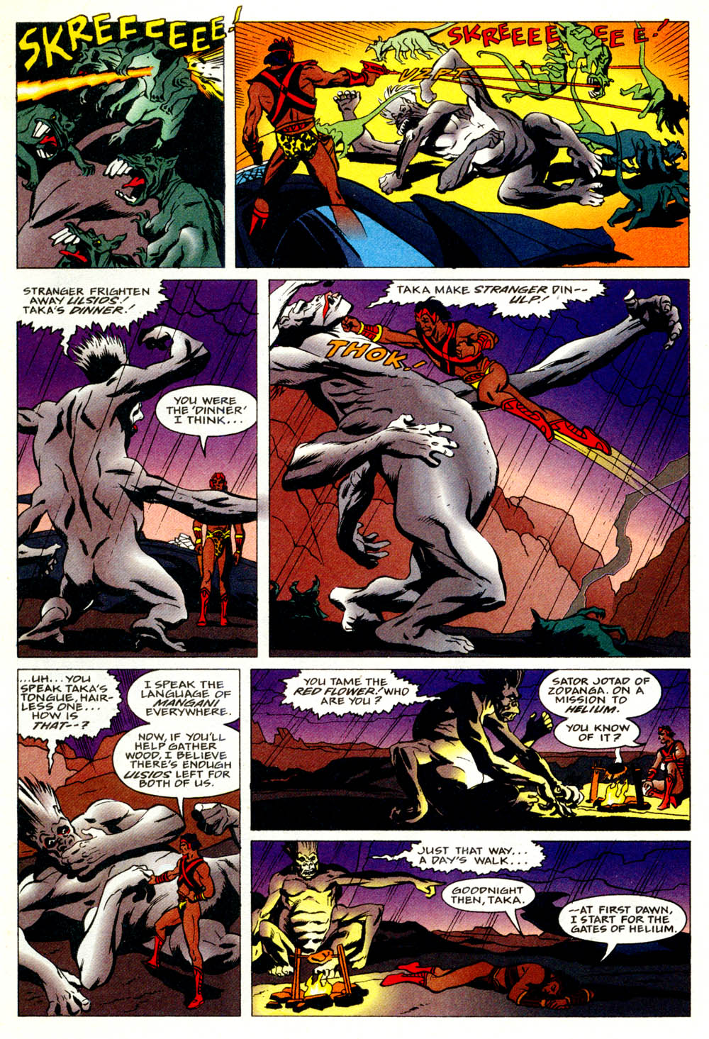 Read online Tarzan/John Carter: Warlords of Mars comic -  Issue #2 - 18