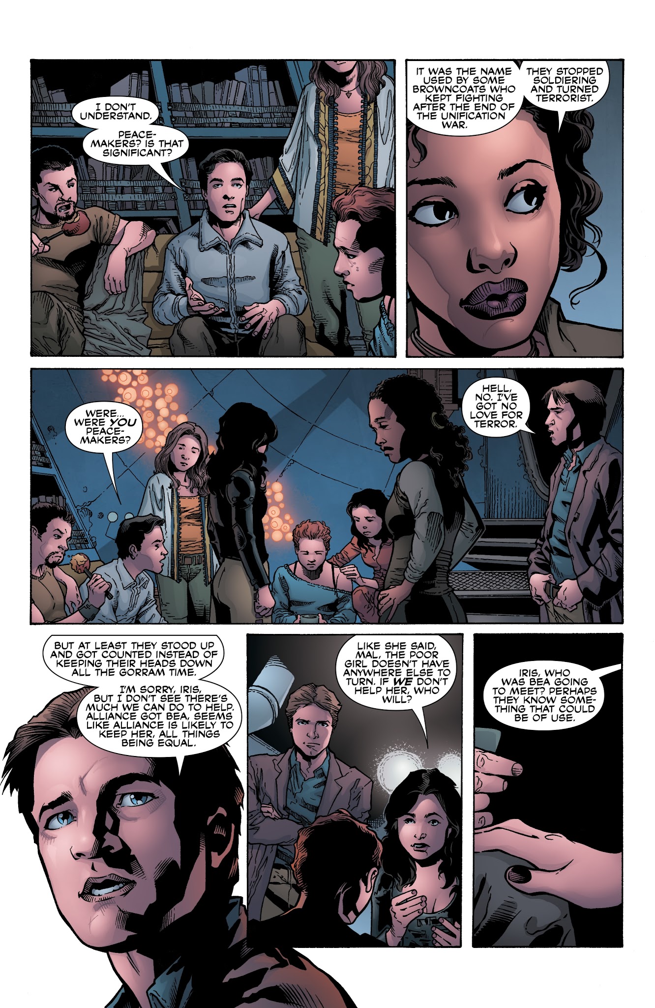 Read online Serenity: Firefly Class 03-K64 – No Power in the 'Verse comic -  Issue # _TPB - 25