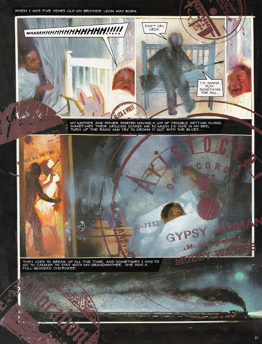 Voodoo Child - The Illustrated Legend of Jimi Hendrix issue TPB - Page 24