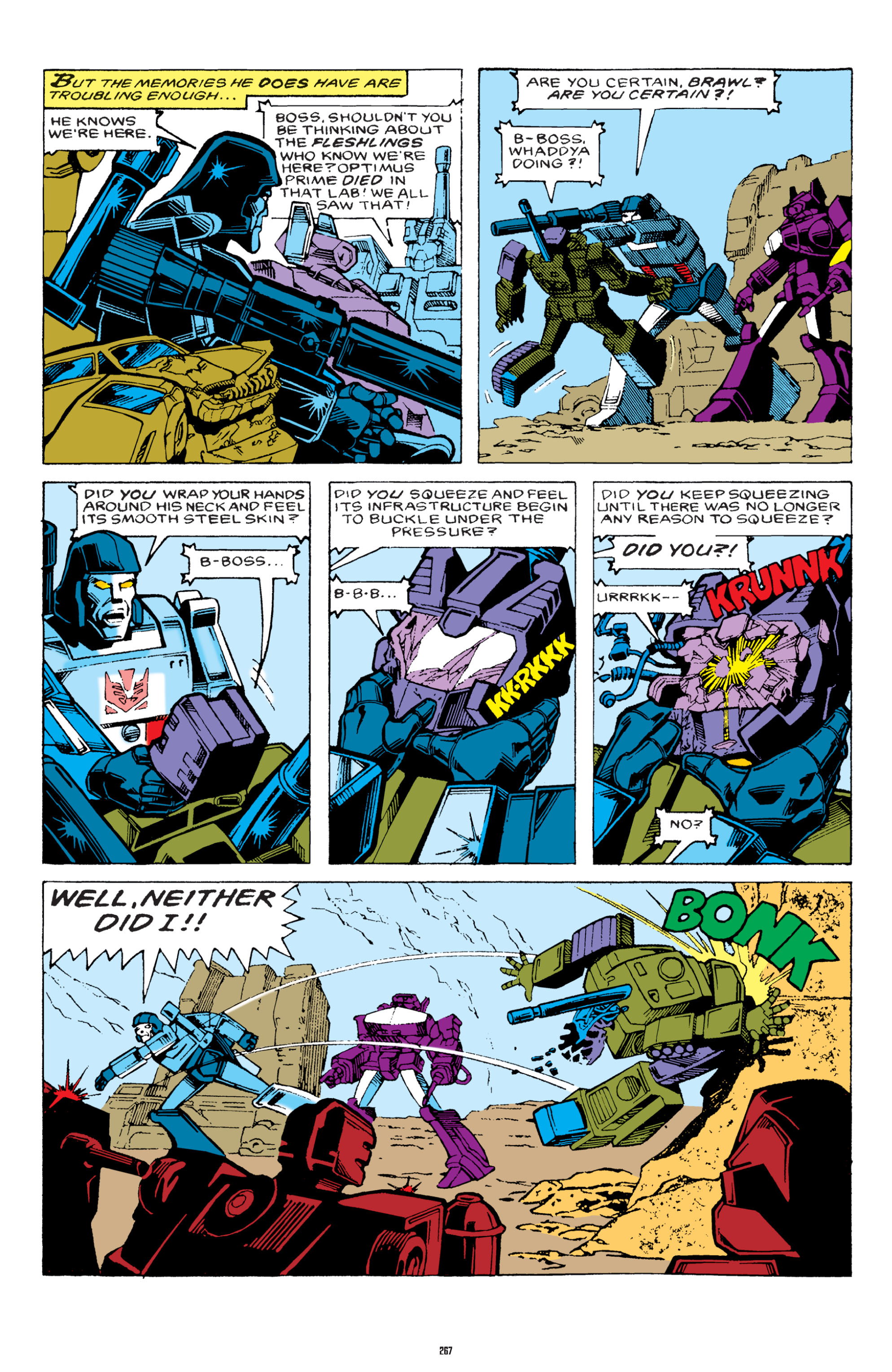 Read online The Transformers Classics comic -  Issue # TPB 2 - 268