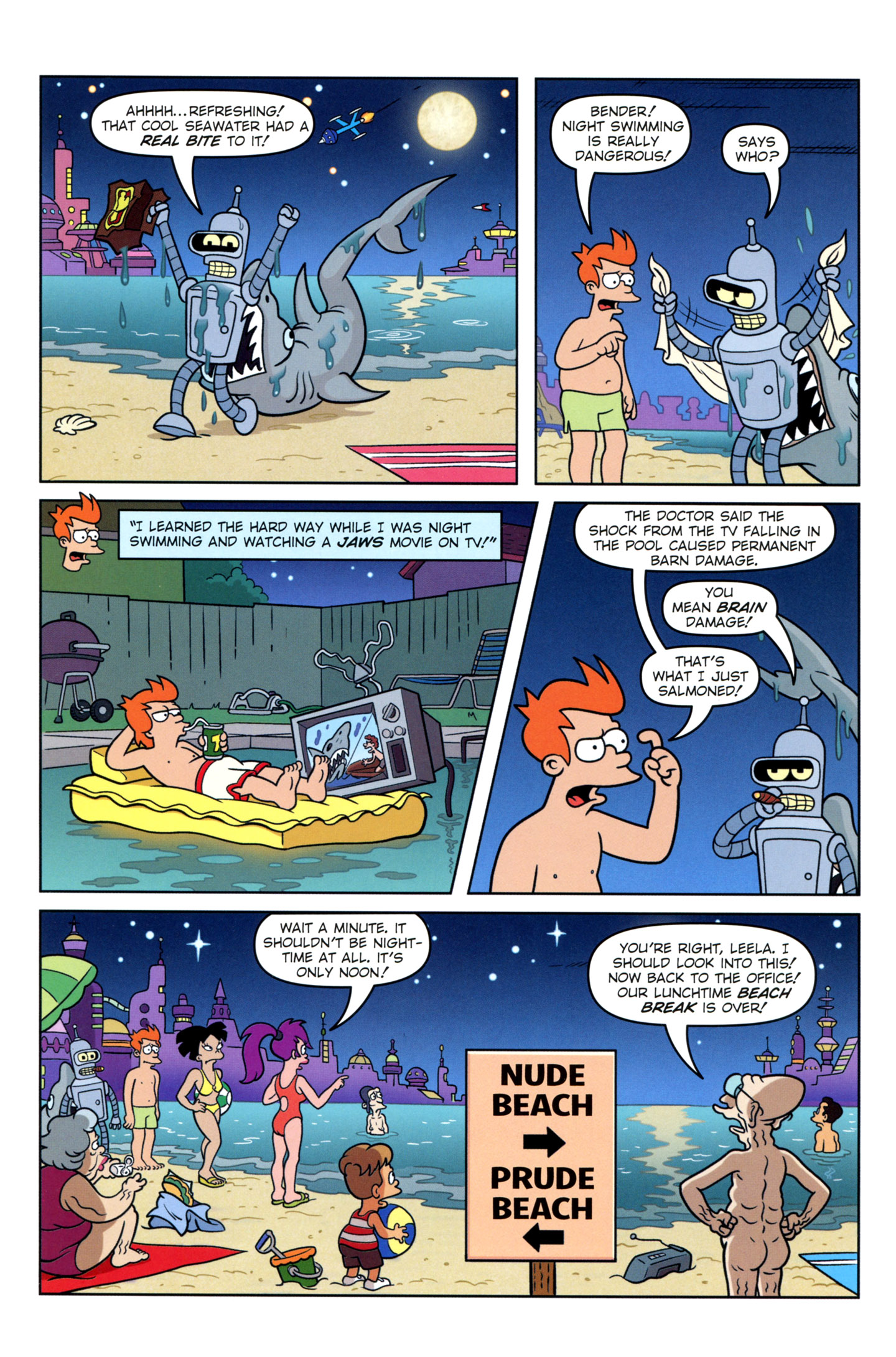 Read online Futurama Comics comic -  Issue #65 - 3
