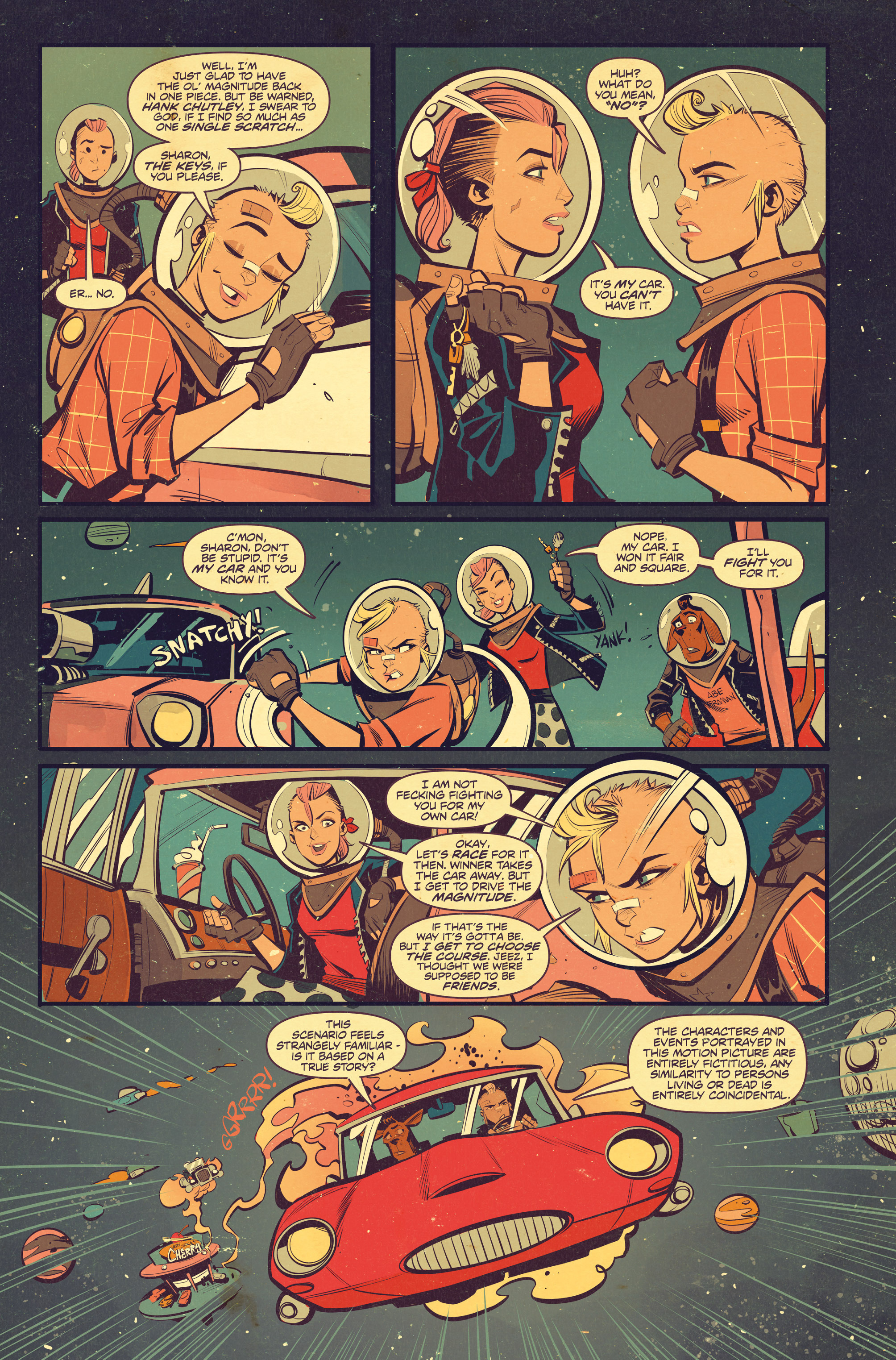 Read online Tank Girl: Gold comic -  Issue #2 - 15