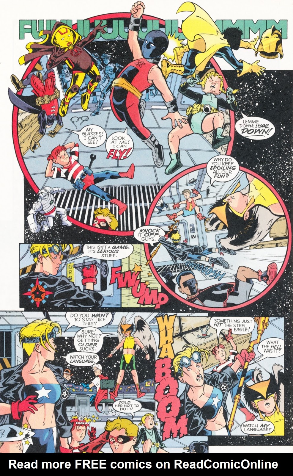 Sins of Youth issue Starwoman & The JSA Jr. - Page 11