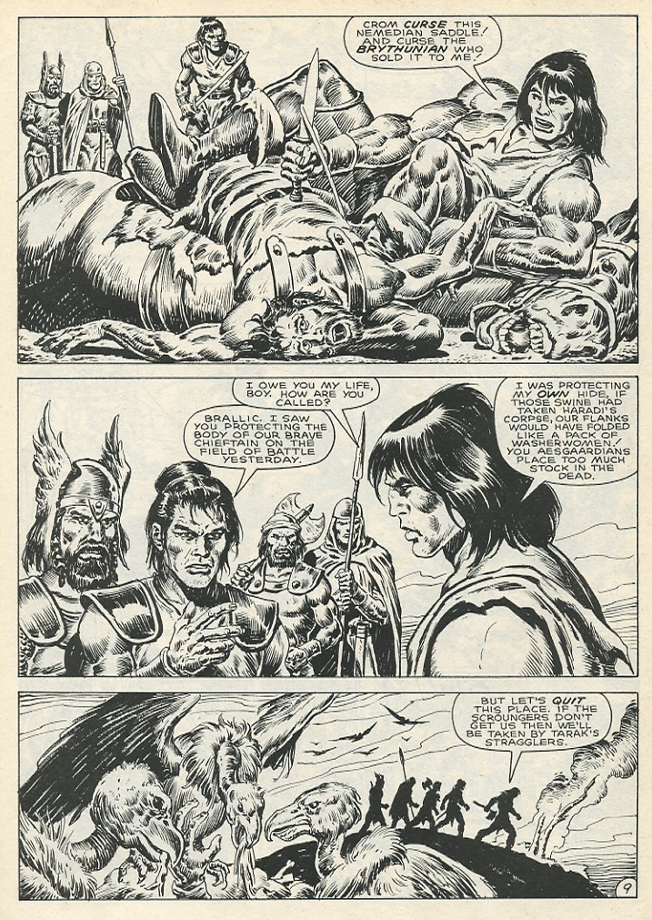 Read online The Savage Sword Of Conan comic -  Issue #142 - 15