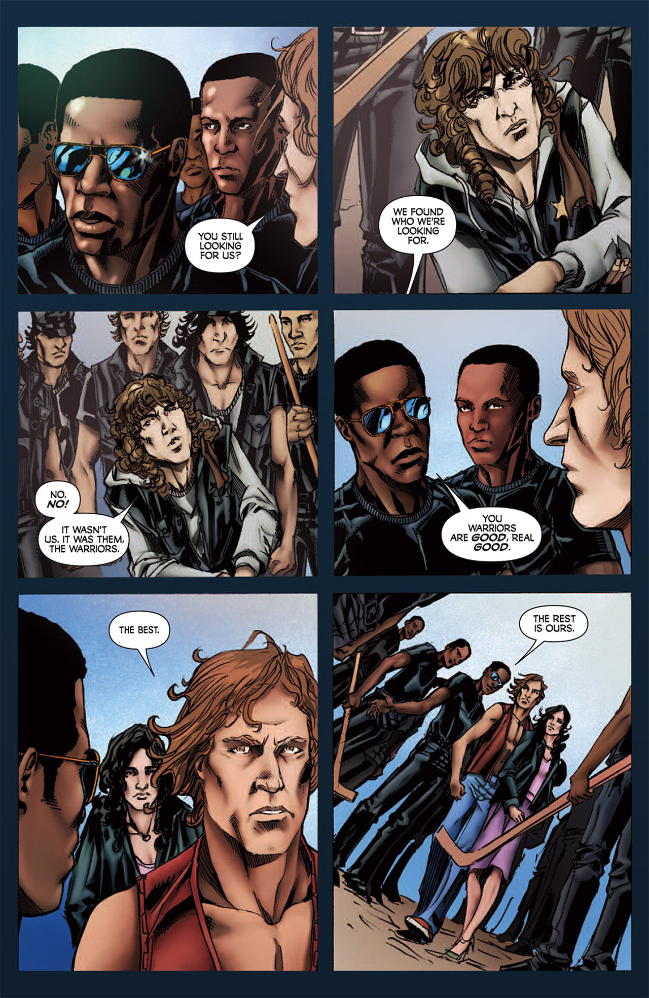 Read online The Warriors: Official Movie Adaptation comic -  Issue # TPB - 128