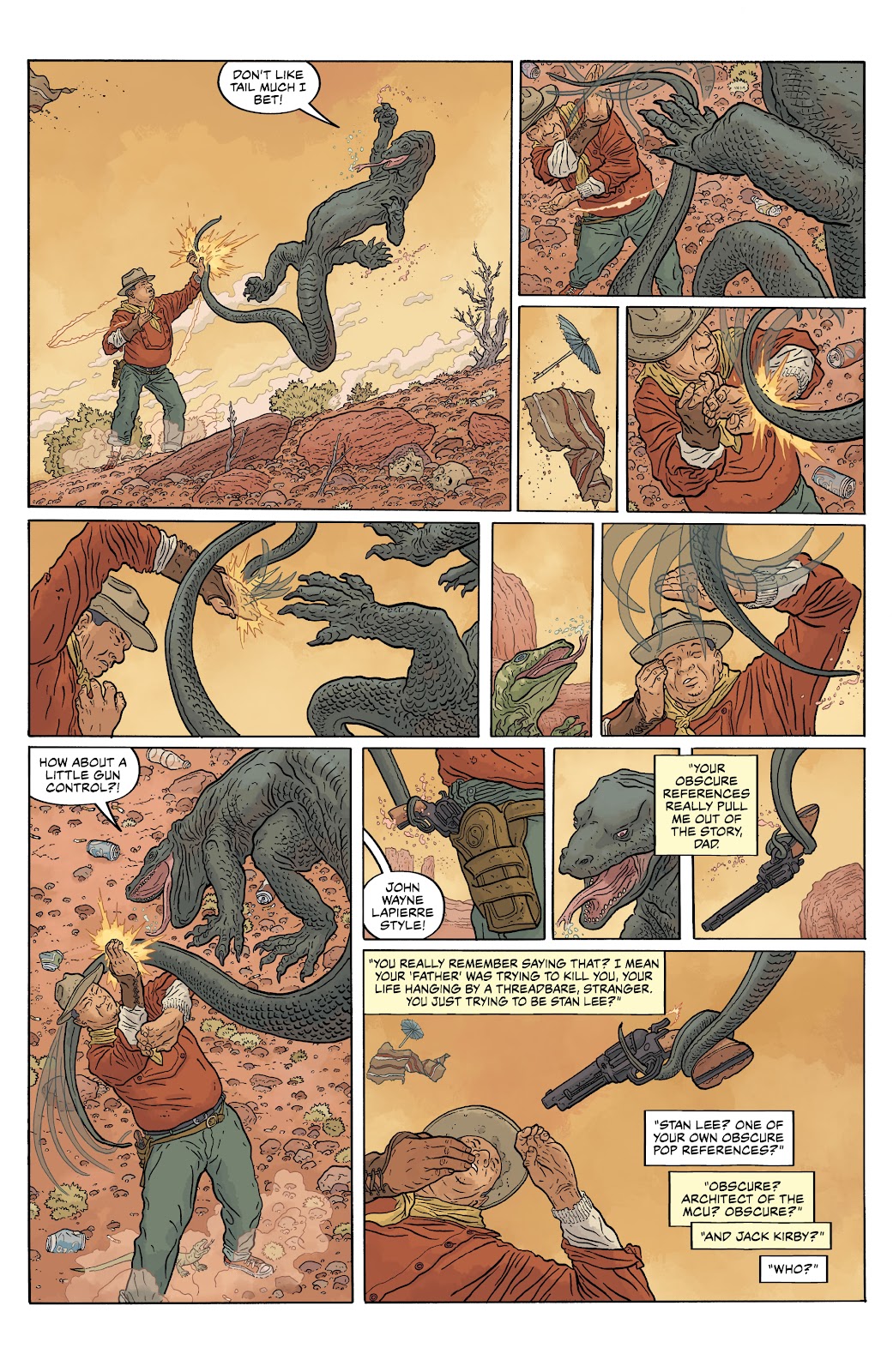 Shaolin Cowboy: Cruel to Be Kin issue 1 - Page 10