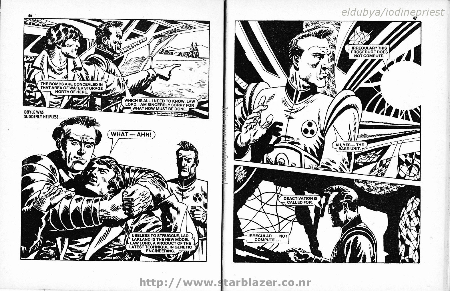 Read online Starblazer comic -  Issue #197 - 25