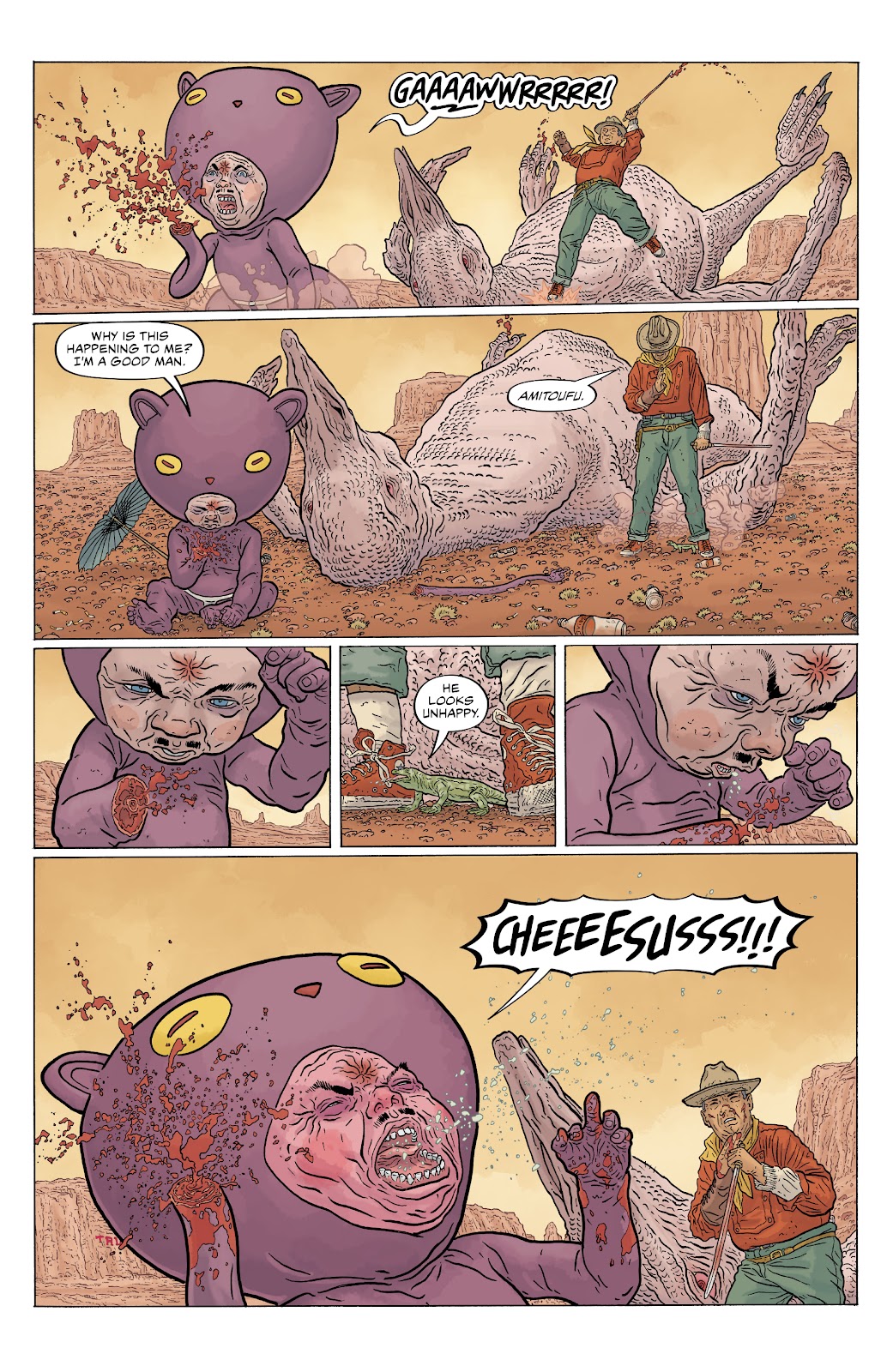 Shaolin Cowboy: Cruel to Be Kin issue 3 - Page 19