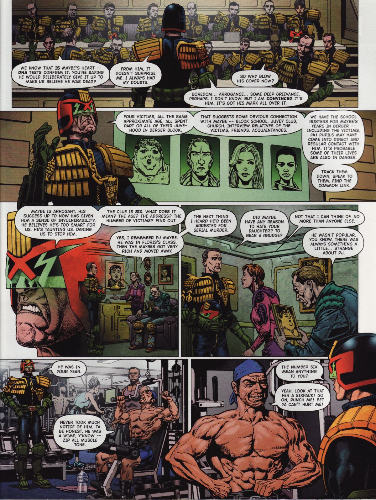 Read online Judge Dredd Megazine (Vol. 5) comic -  Issue #222 - 7