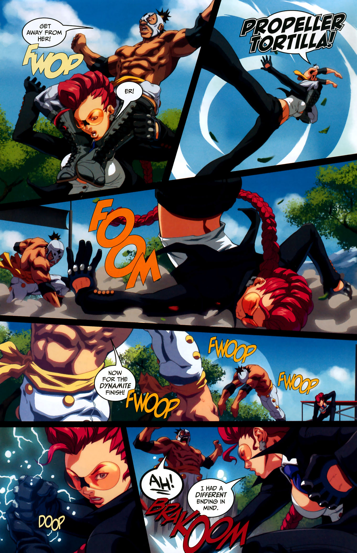 Read online Street Fighter IV comic -  Issue #3 - 6