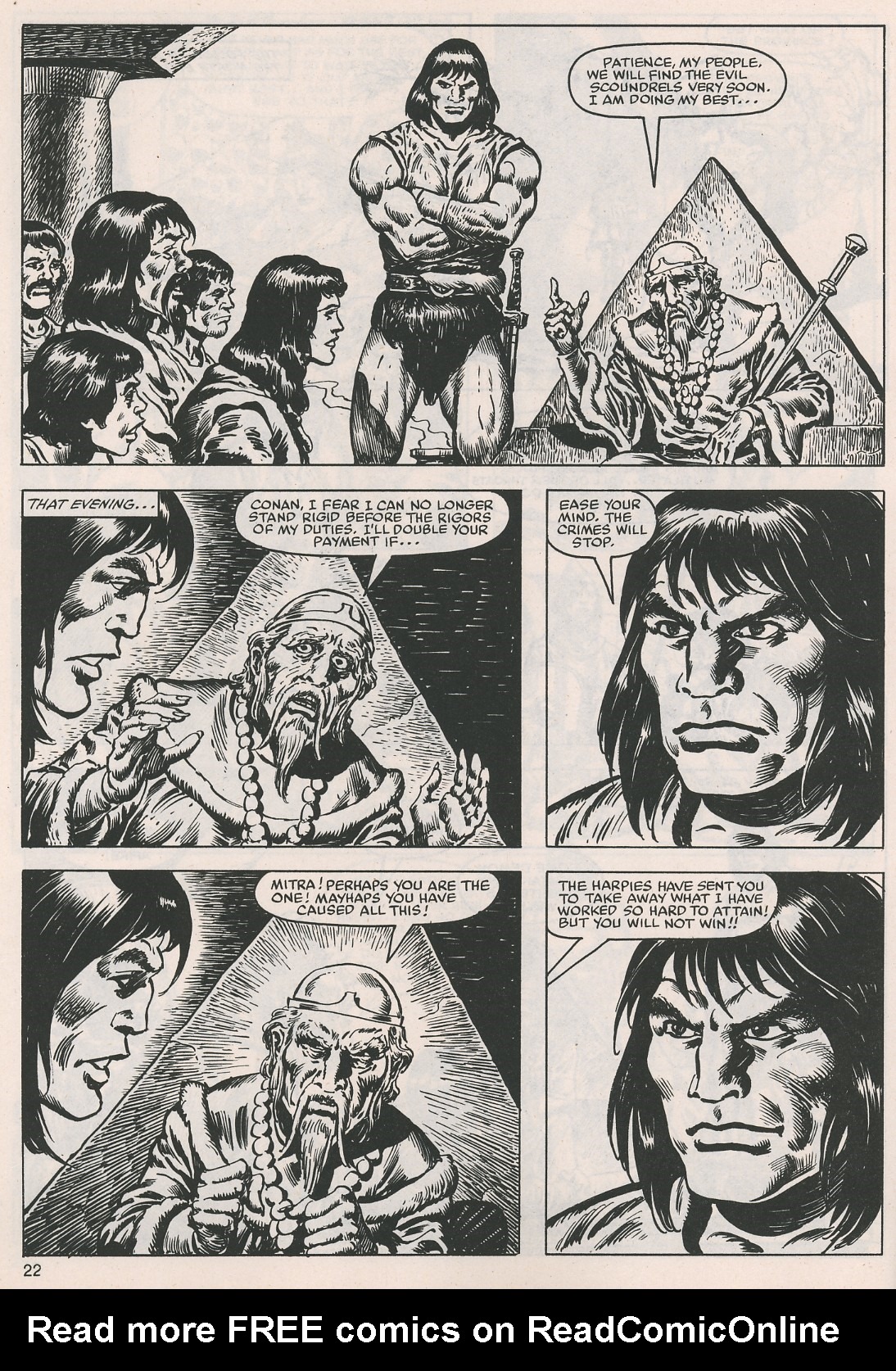 Read online The Savage Sword Of Conan comic -  Issue #116 - 22