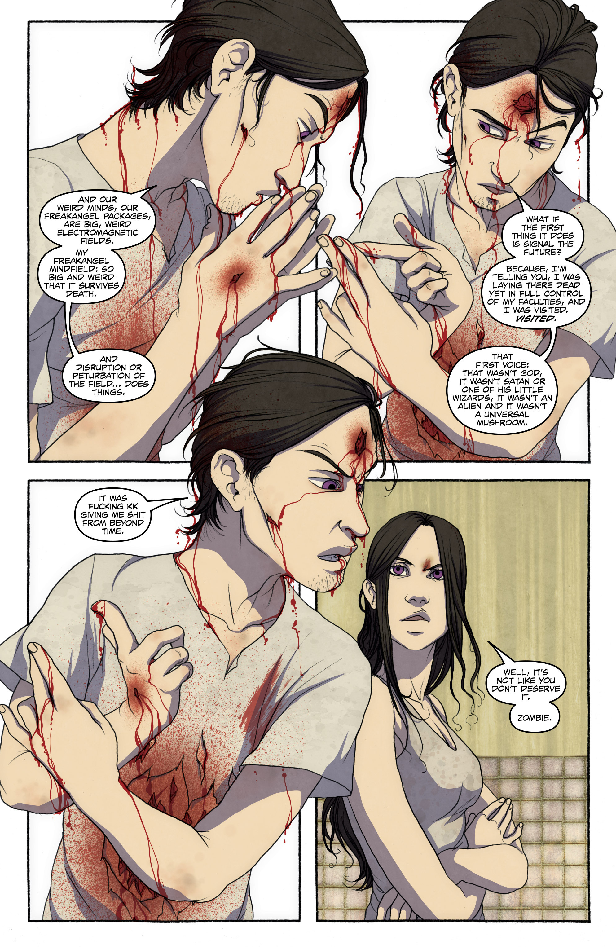 Read online FreakAngels comic -  Issue #5 - 18