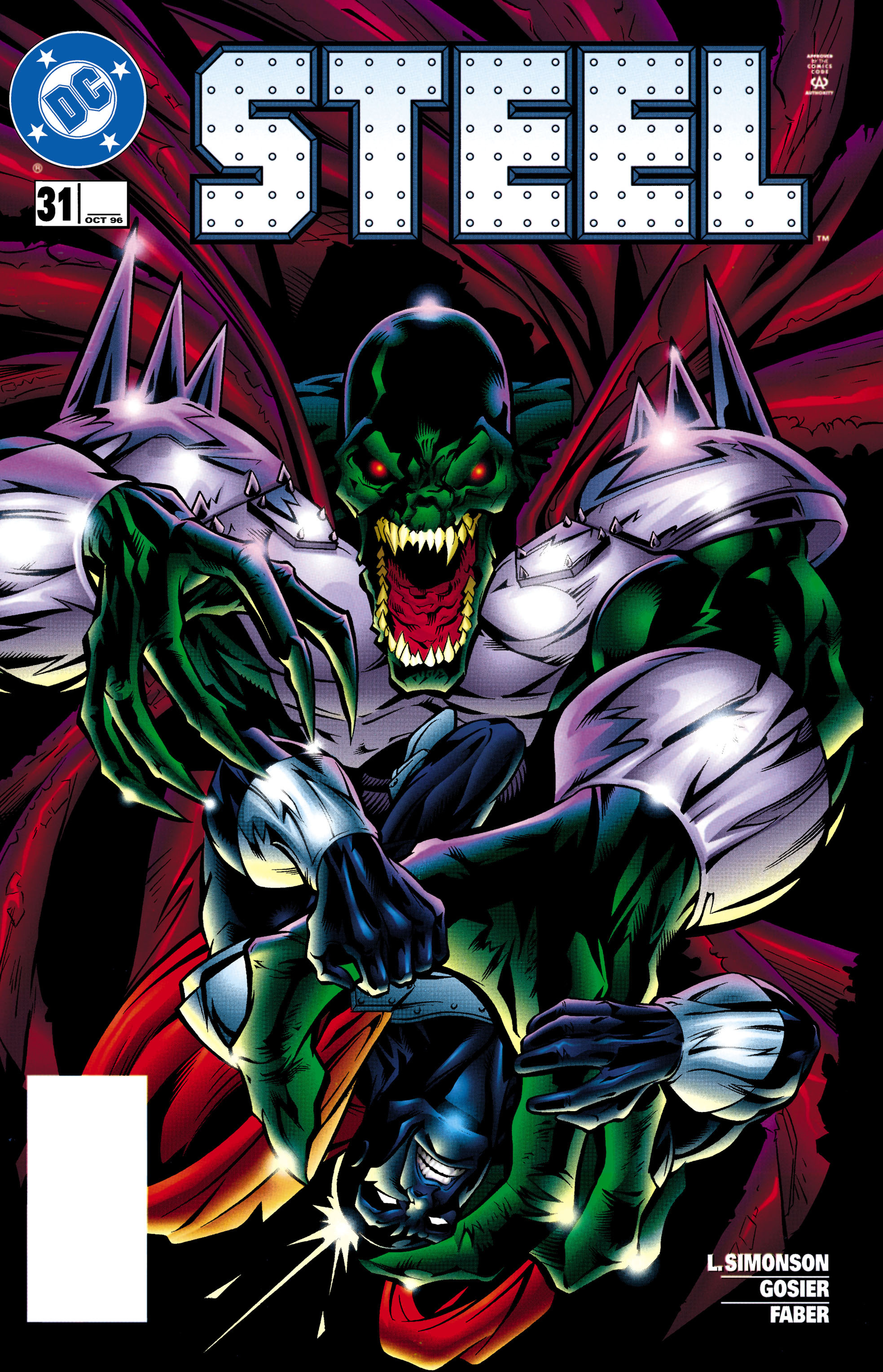 Read online Steel (1994) comic -  Issue #31 - 1