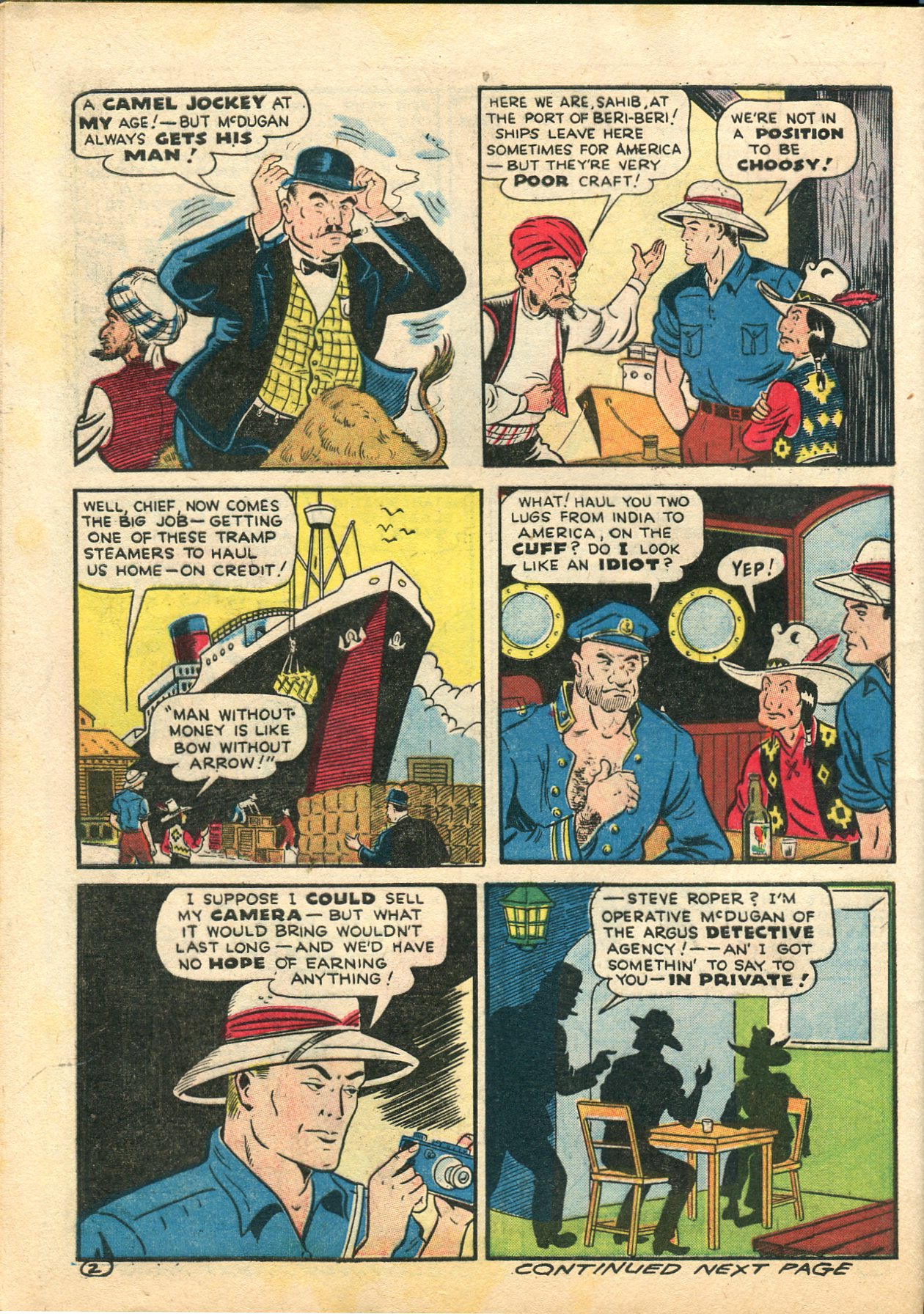 Read online Famous Funnies comic -  Issue #113 - 54
