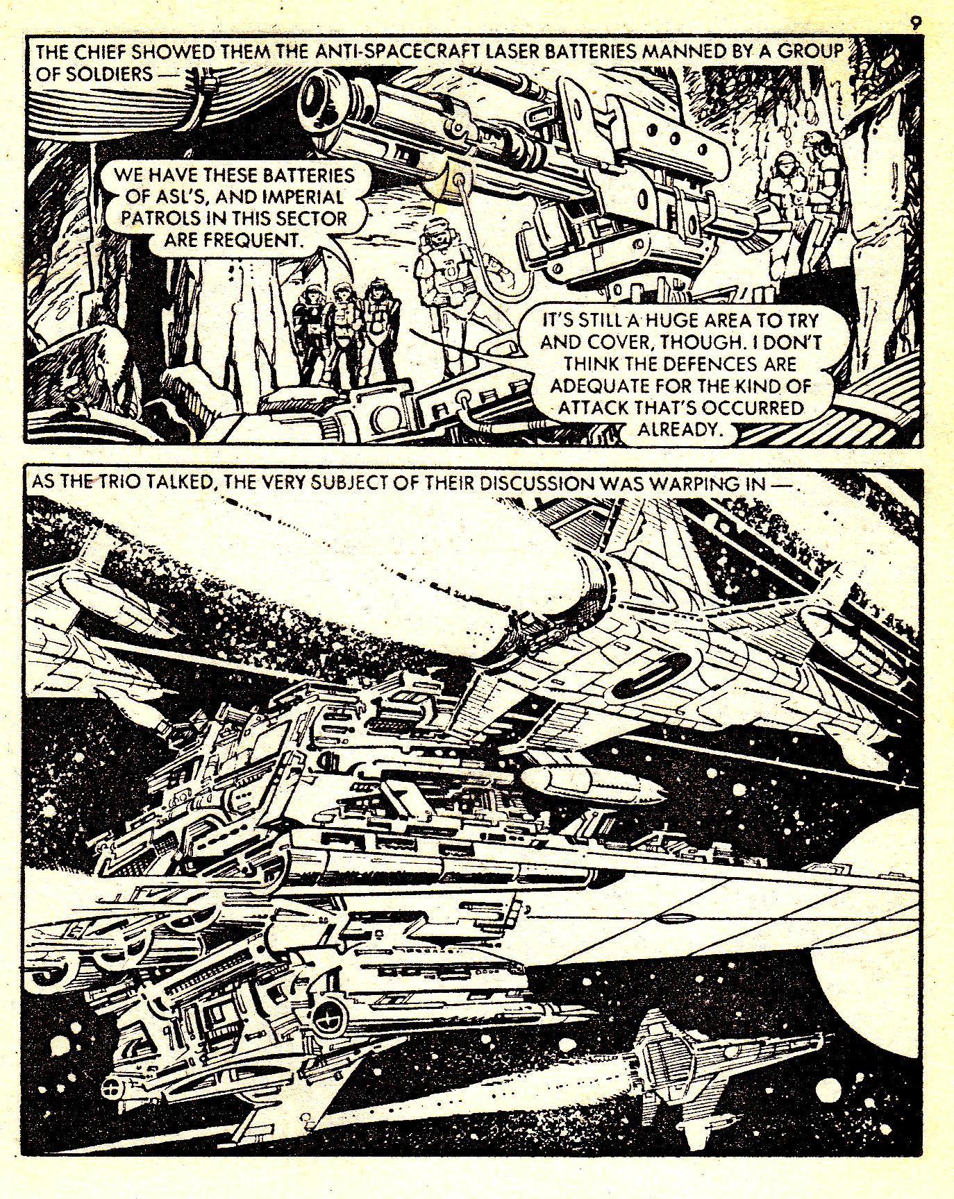 Read online Starblazer comic -  Issue #117 - 9