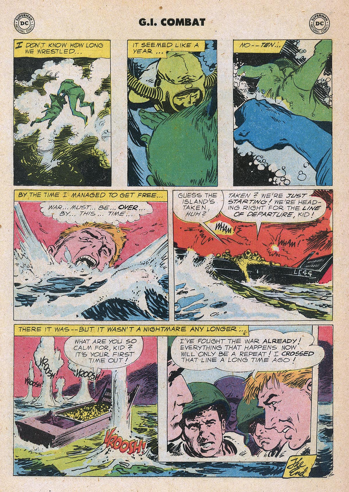 Read online G.I. Combat (1952) comic -  Issue #64 - 32
