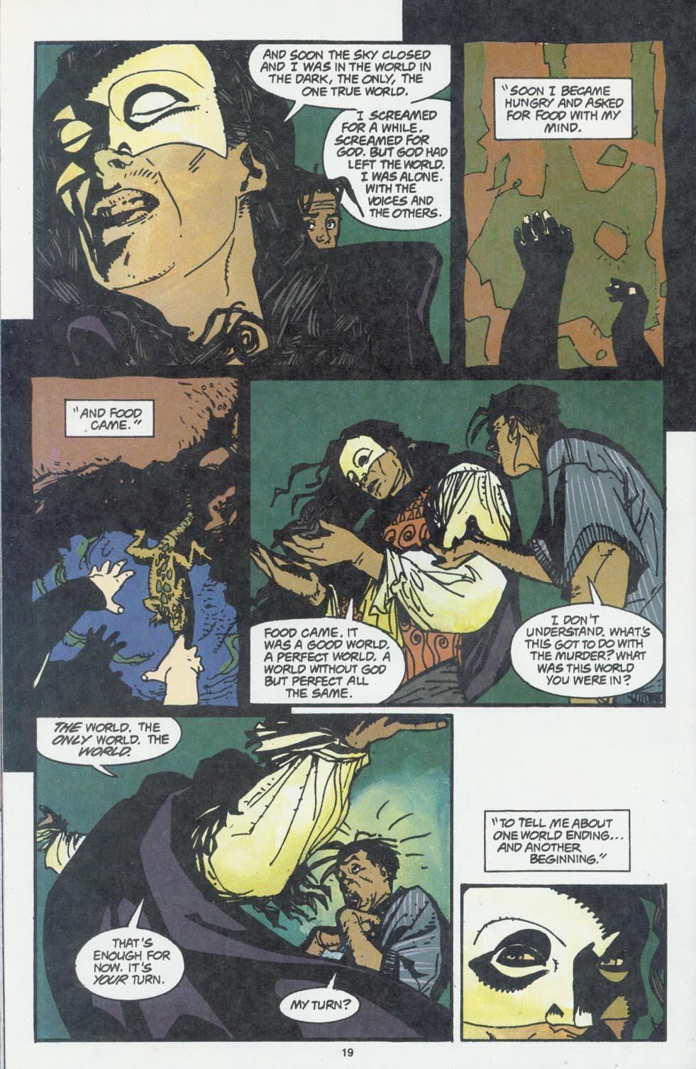 Read online Enigma comic -  Issue #6 - 21