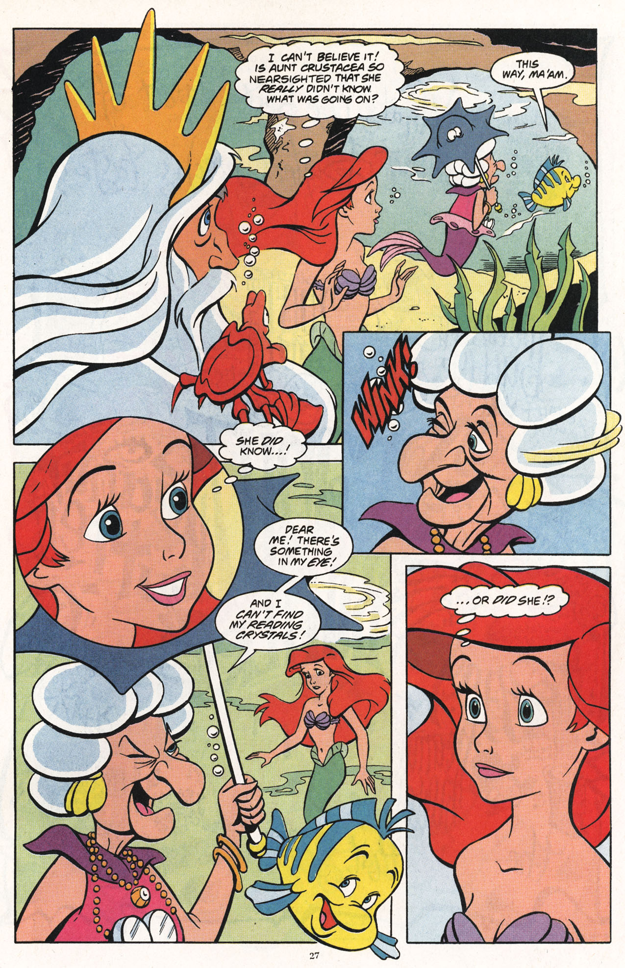 Read online Disney's The Little Mermaid comic -  Issue #5 - 29