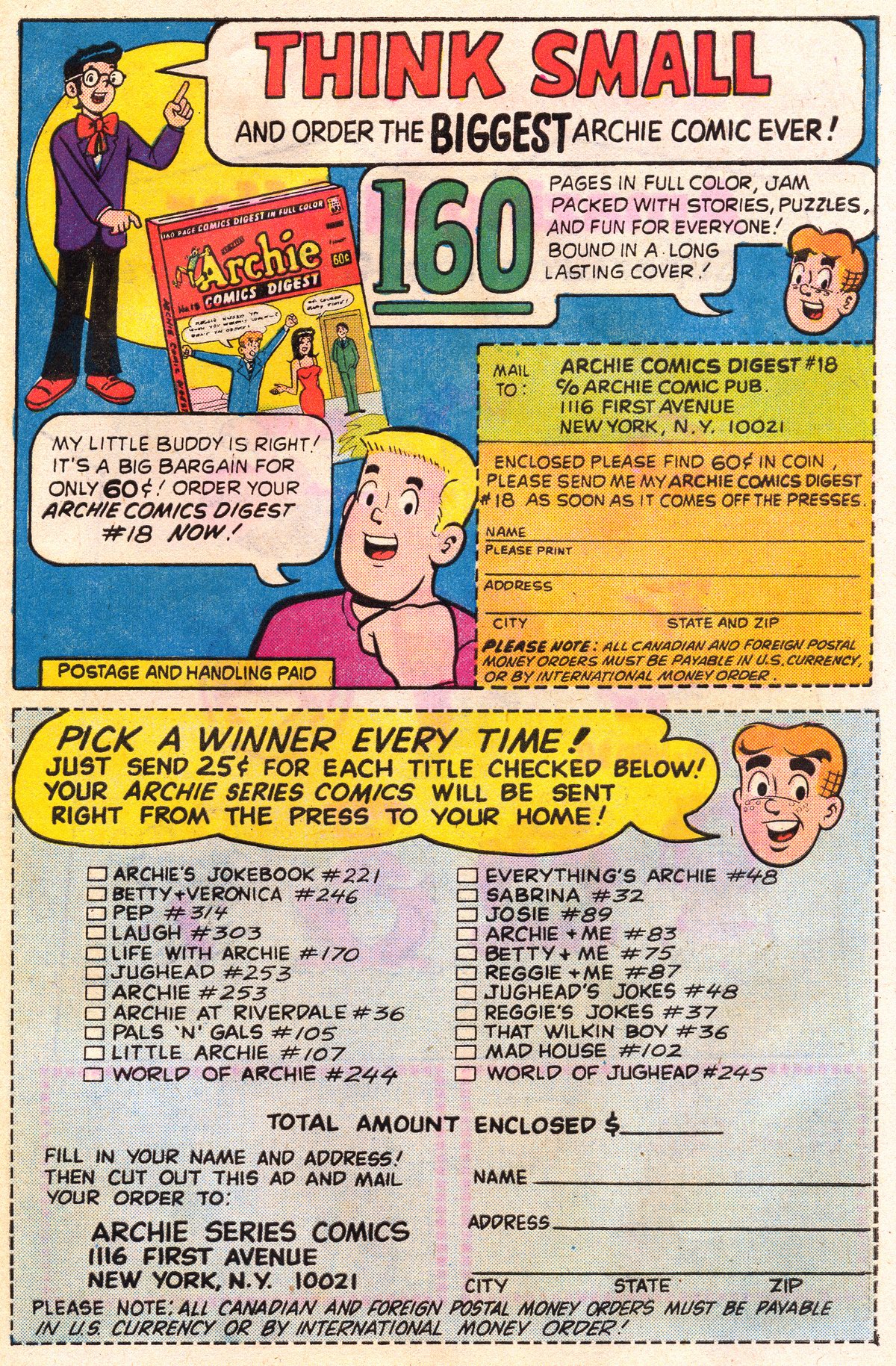 Read online Reggie and Me (1966) comic -  Issue #87 - 22