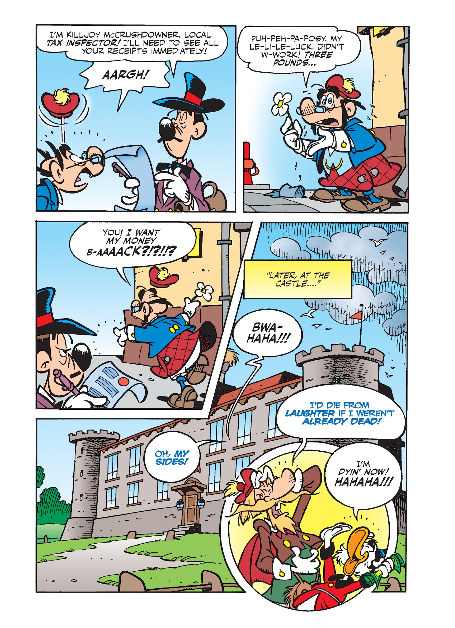 Read online Mickey and Donald: The Search For the Zodiac Stone comic -  Issue # TPB - 93